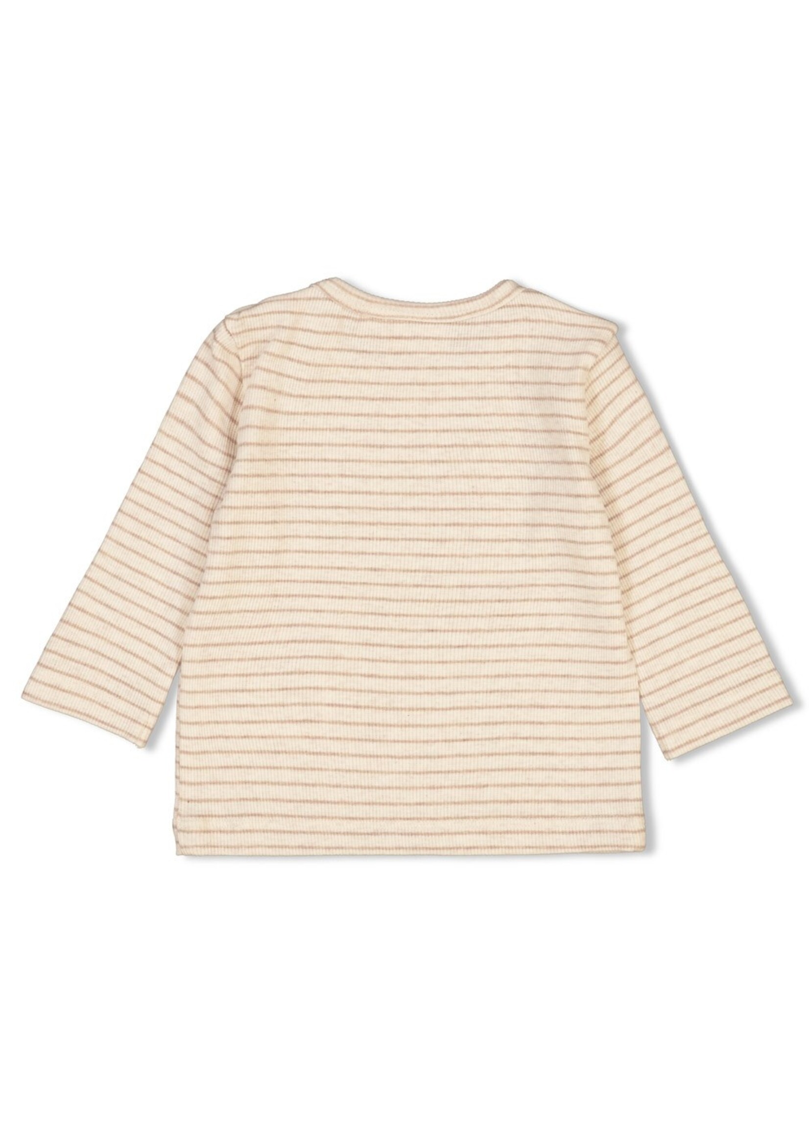 Feetje Shirt 51602275 - taupe melange
