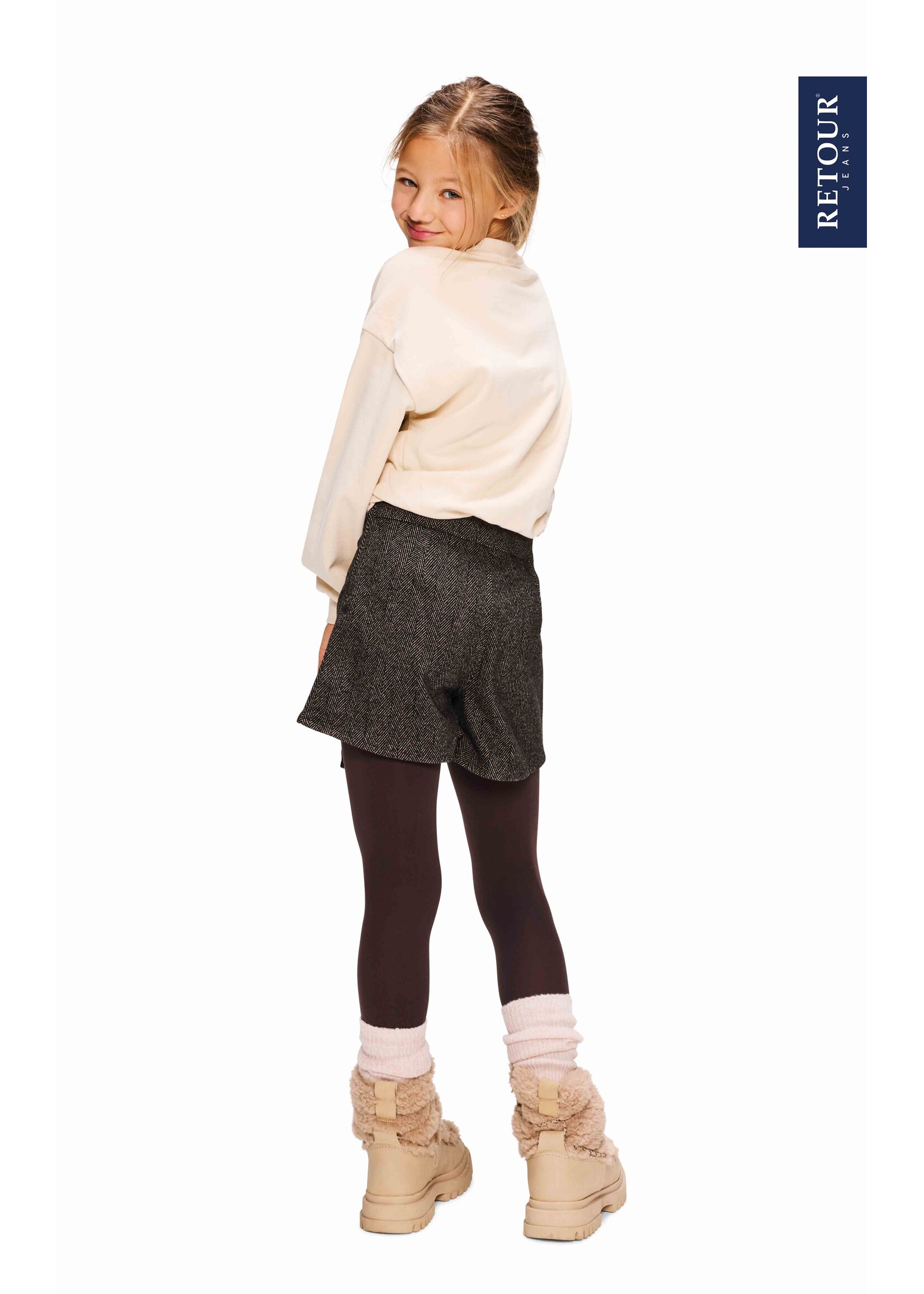 Retour Jeans Sweater Yanou (RJG-063-707) - beige