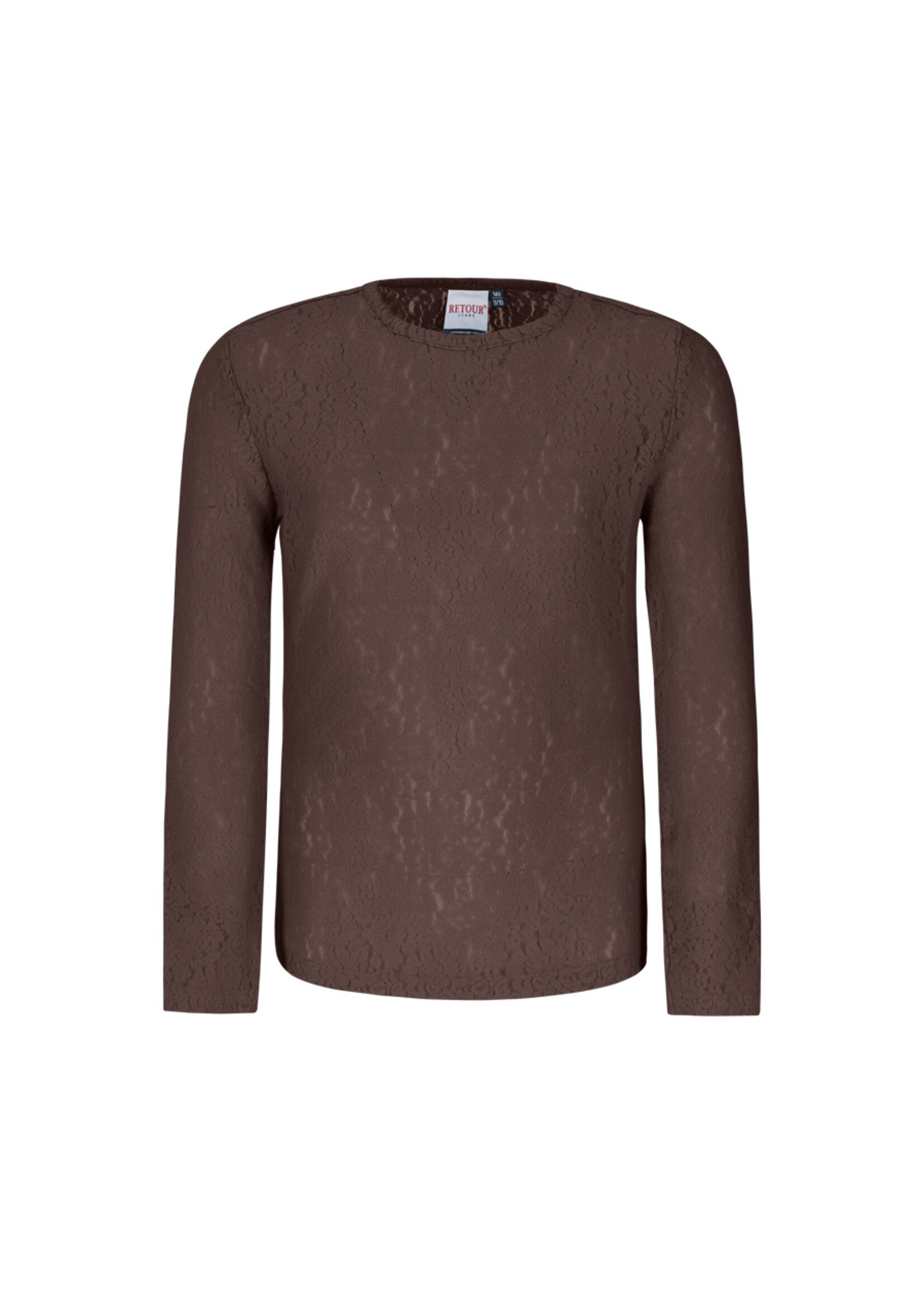 Retour Jeans Longsleeve t-shirt Danita (RJG-063-201) - bruin