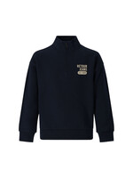 Retour Jeans Sweater quarter zip Noud (RJB-063-714) - donkergrijs