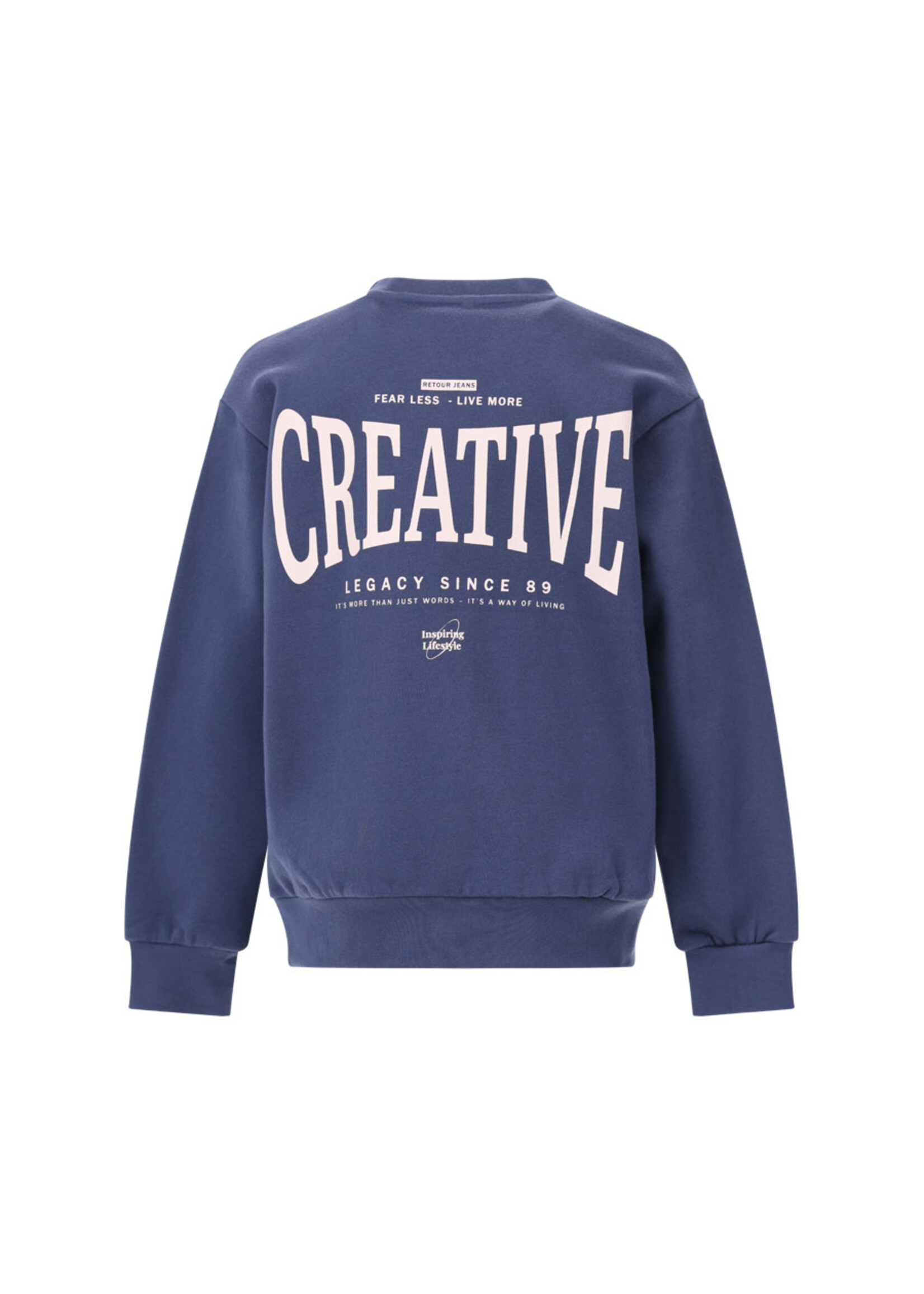 Retour Jeans Sweater Otto (RJB-063-706) - blauw