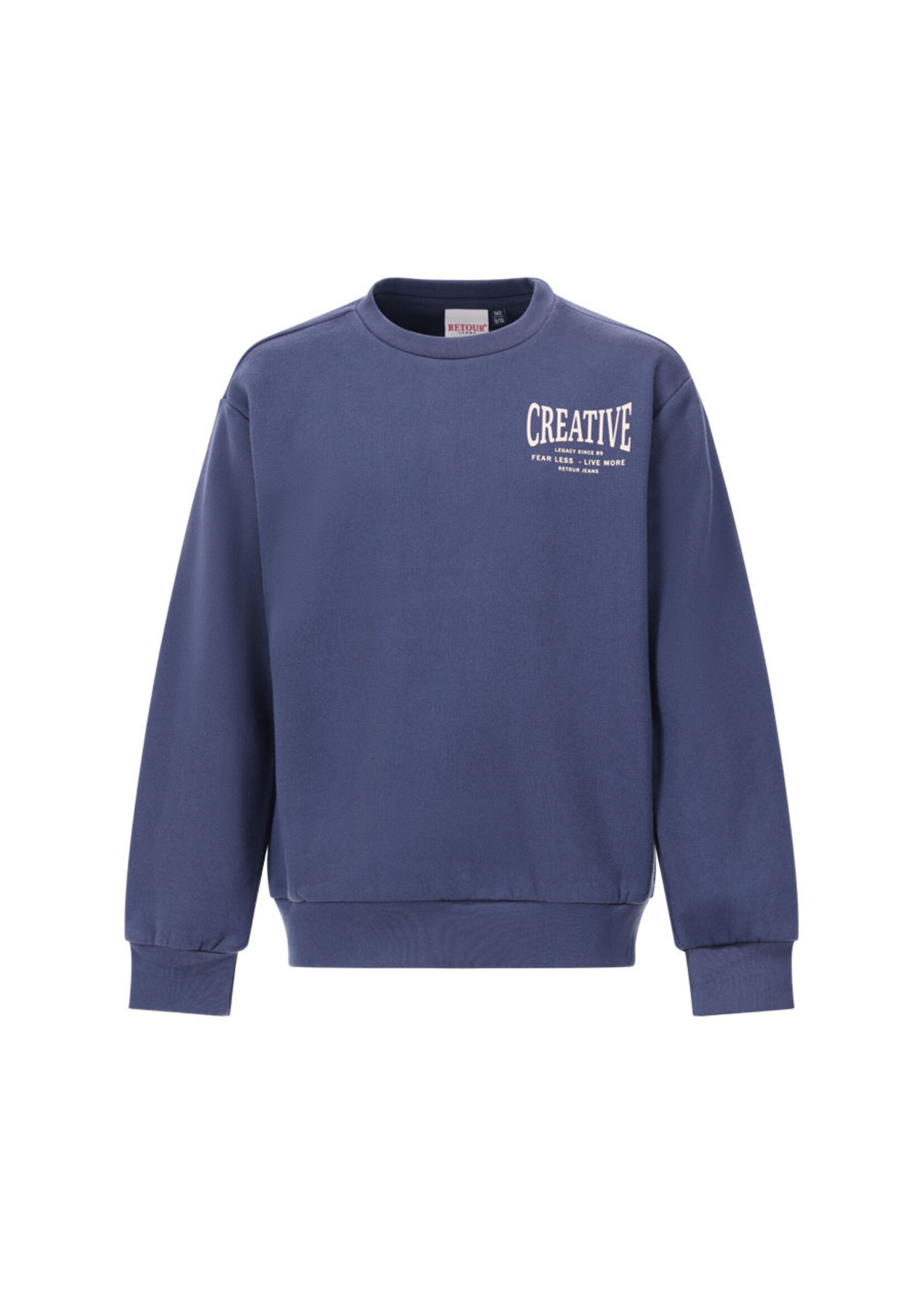 Retour Jeans Sweater Otto (RJB-063-706) - blauw