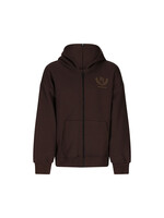 Retour Jeans Hoodie Arthur (RJB-063-705) - donkerbruin