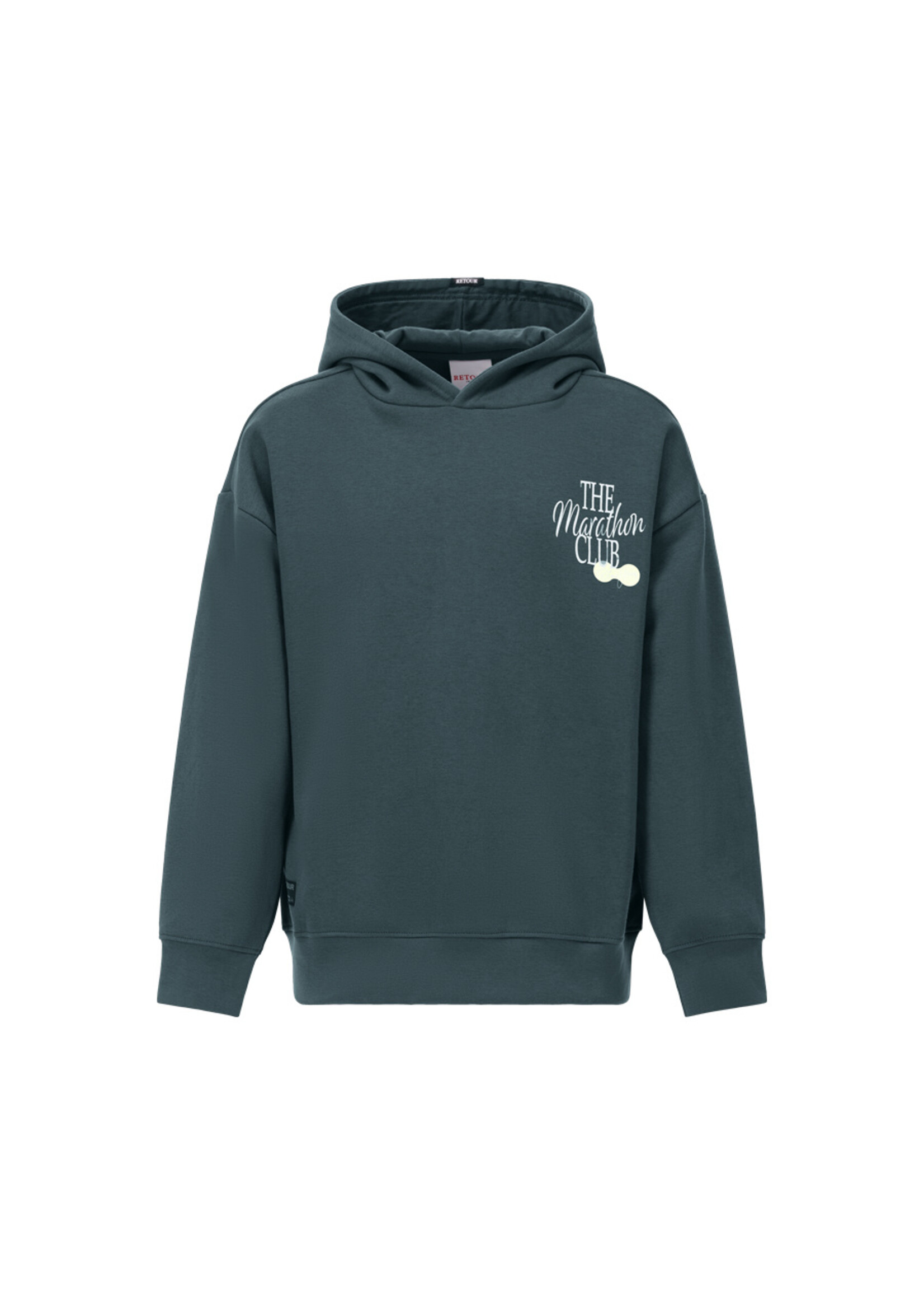 Retour Jeans Hoodie Harvey (RJB-063-704) - donkergrijs
