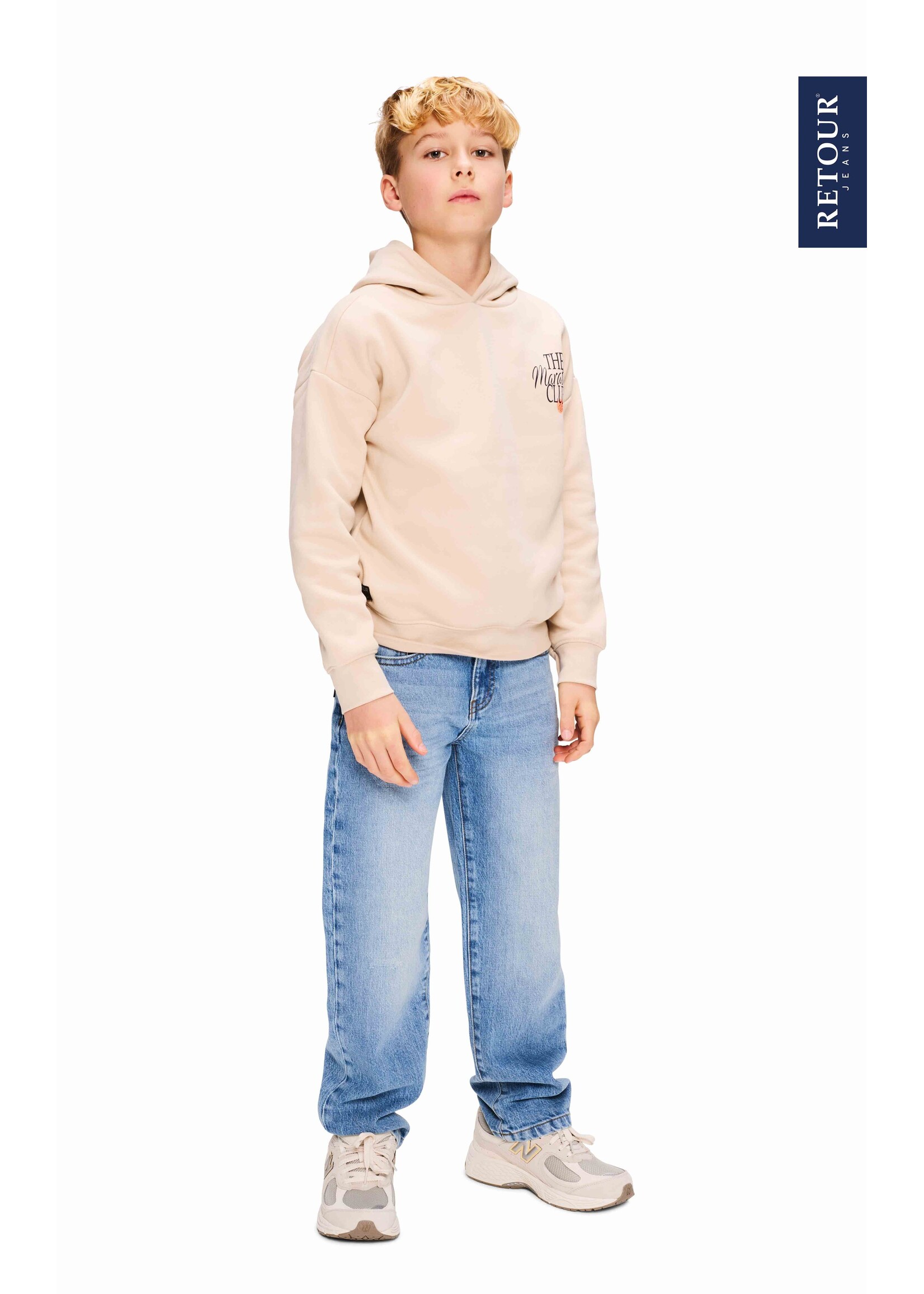 Retour Jeans Hoodie Harvey (RJB-063-704) - beige