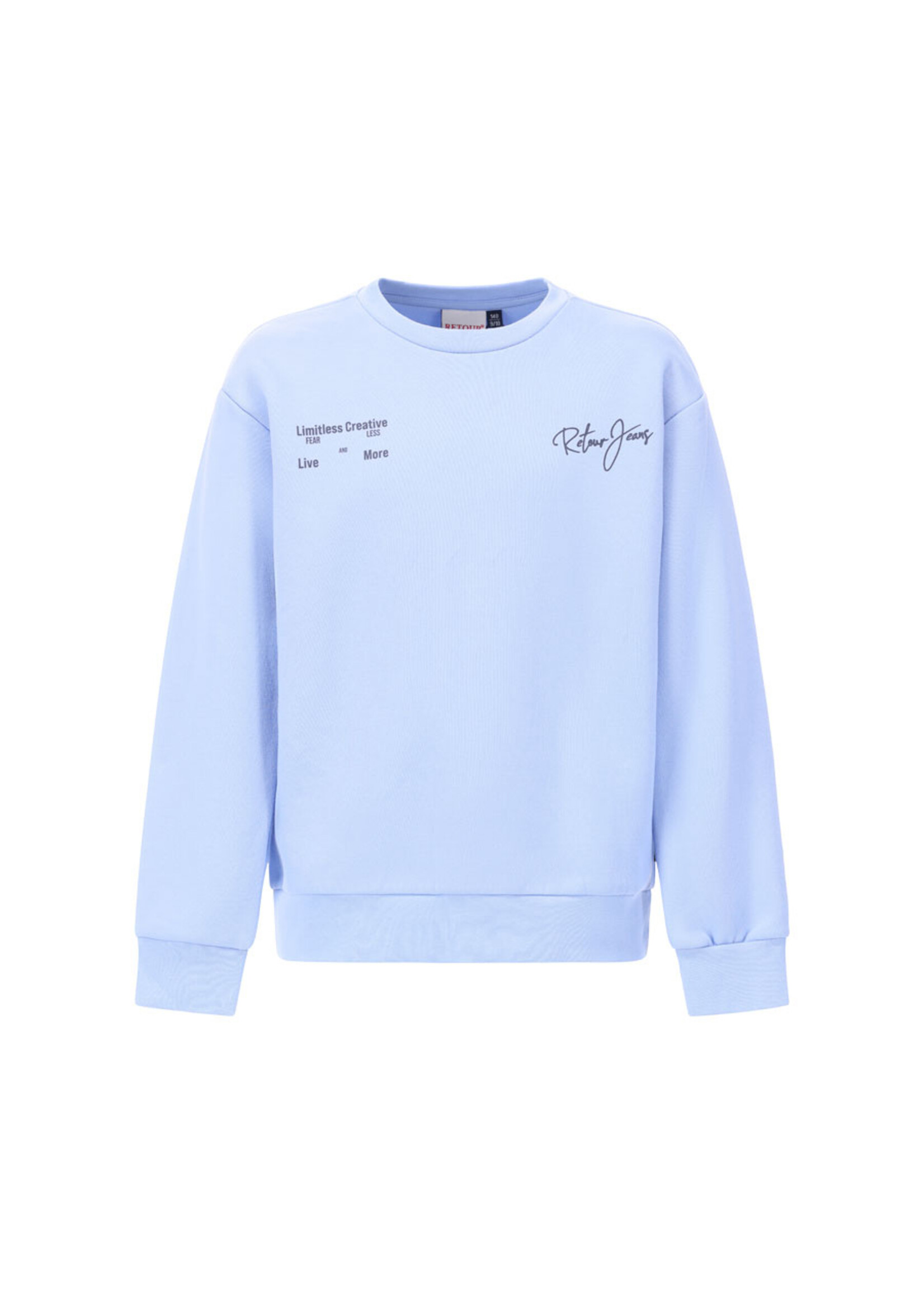 Retour Jeans Sweater Kelto (RJB-063-702) - lichtblauw
