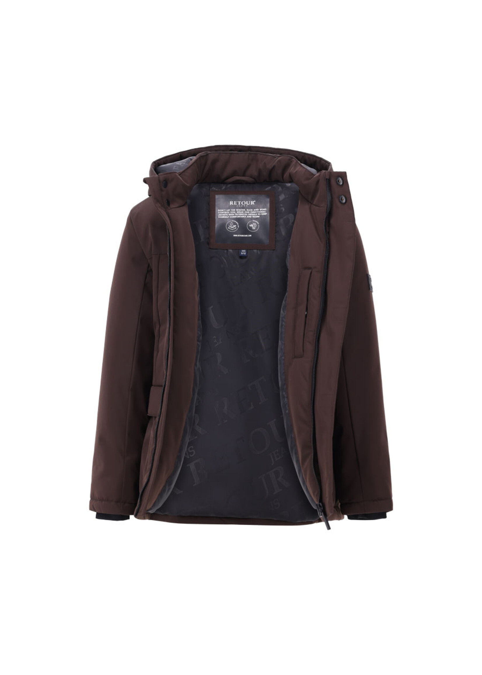 Retour Jeans Jas Wart (RJB-063-601) - donkerbruin