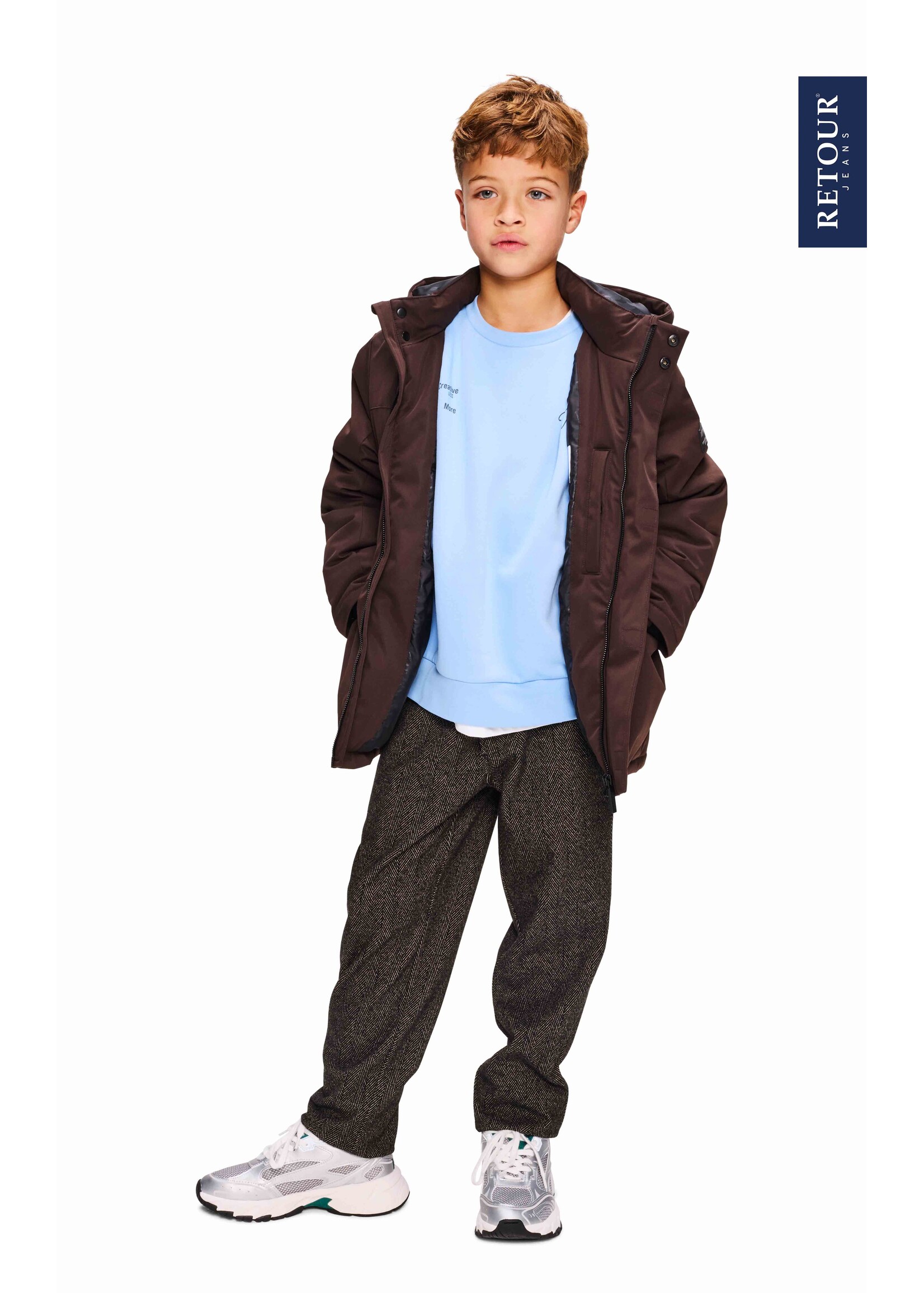 Retour Jeans Jas Wart (RJB-063-601) - donkerbruin