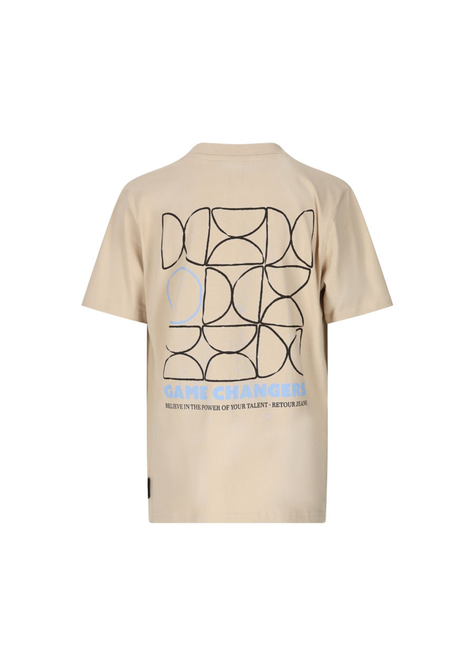 Retour Jeans T-shirt Matz (RJB-063-210) - beige