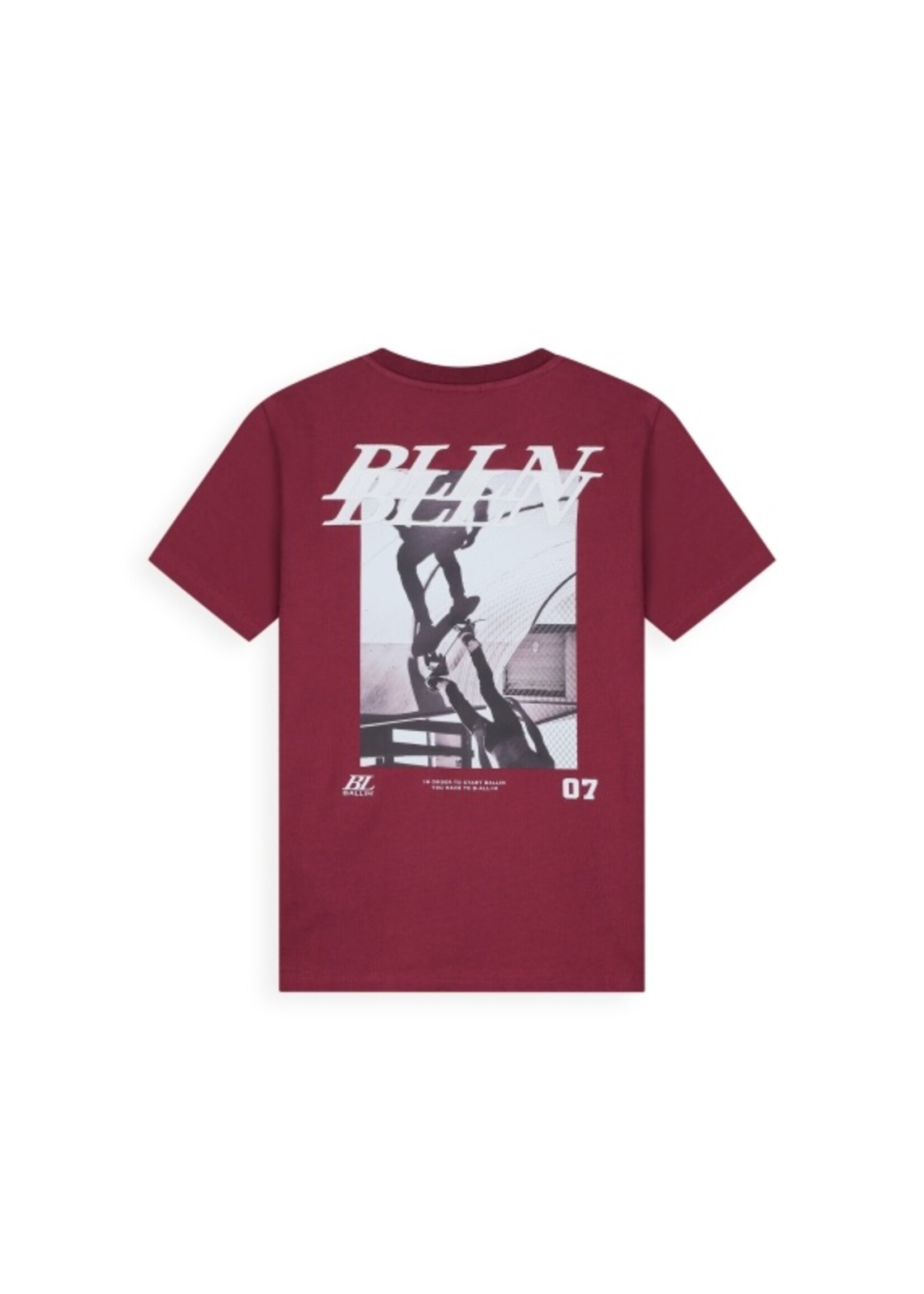 Ballin T-Shirt unior Upside Out T-shirt (26037104) 681 - bordeaux