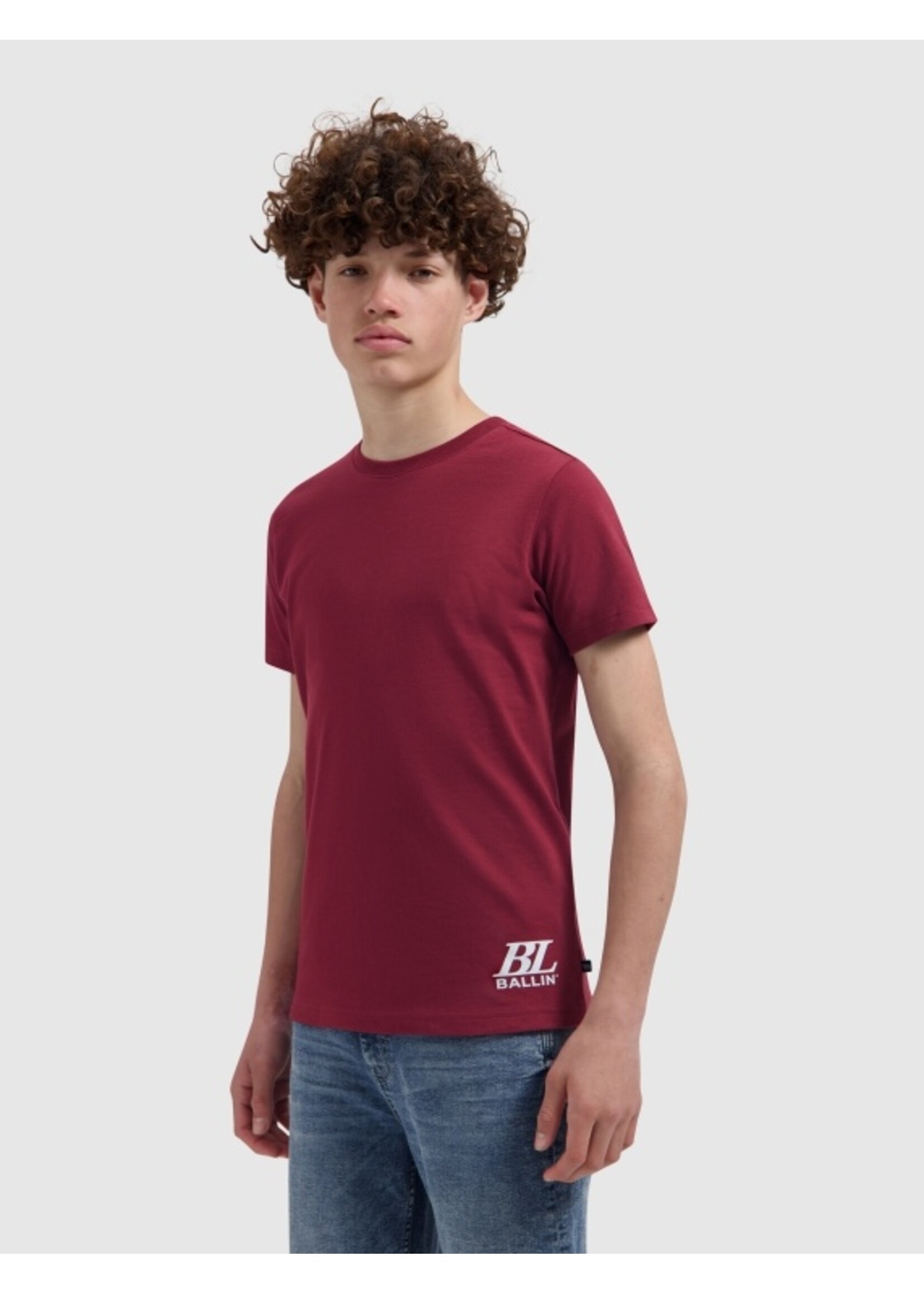 Ballin T-Shirt unior Upside Out T-shirt (26037104) 681 - bordeaux