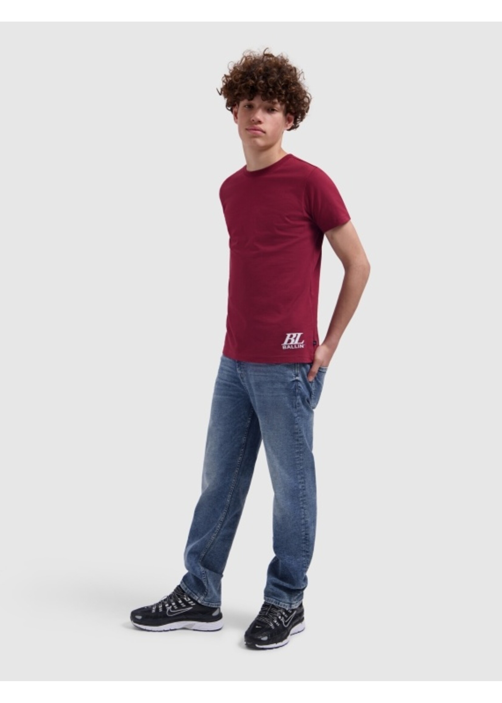 Ballin T-Shirt unior Upside Out T-shirt (26037104) 681 - bordeaux