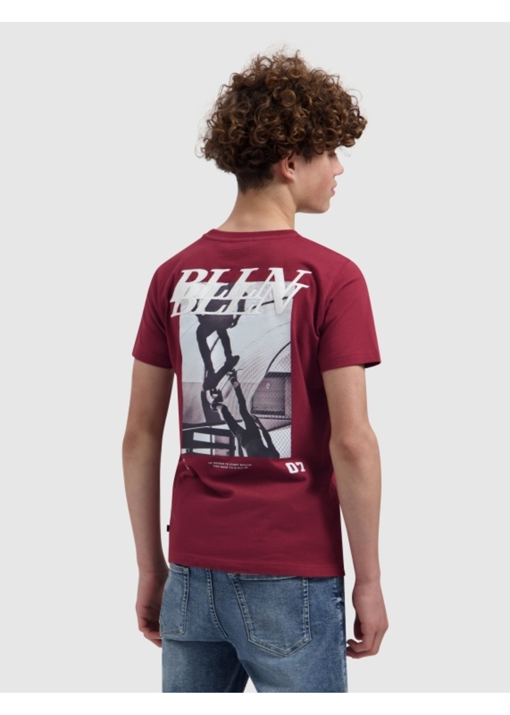 Ballin T-Shirt unior Upside Out T-shirt (26037104) 681 - bordeaux
