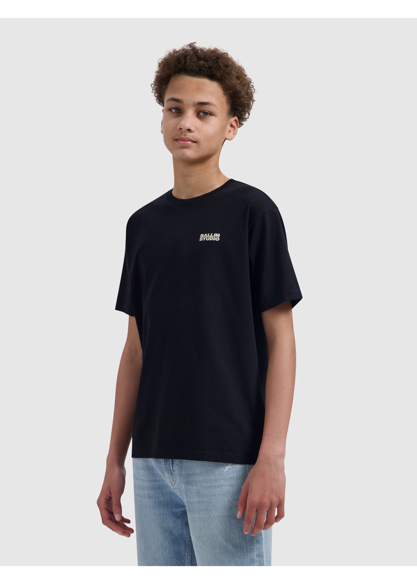 Ballin T-Shirt Junior Exploding Cassette Tape (26037115) - donkerblauw