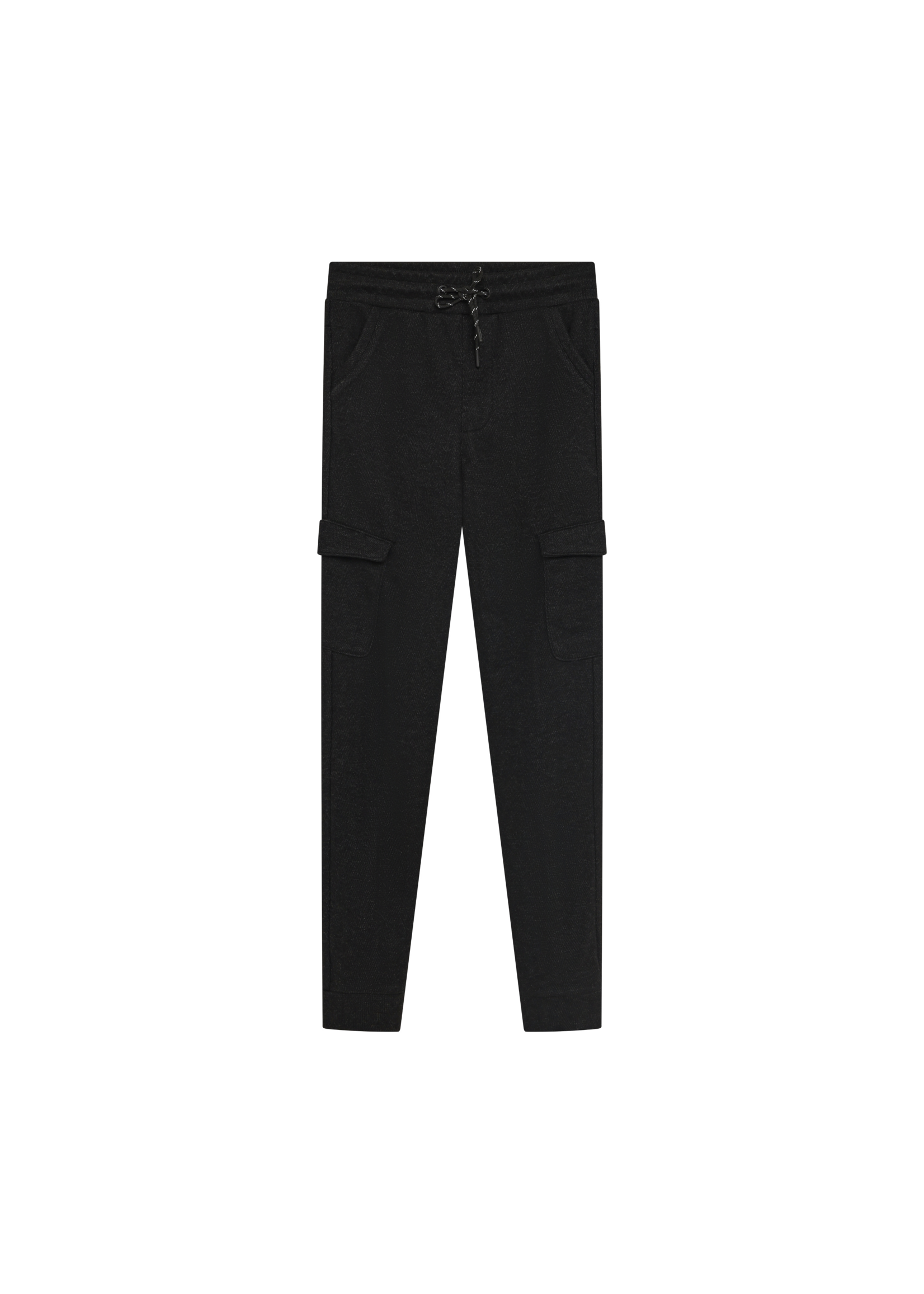 Indian blue jeans  Jogpant Cargo Check  960721 - donkergrijs
