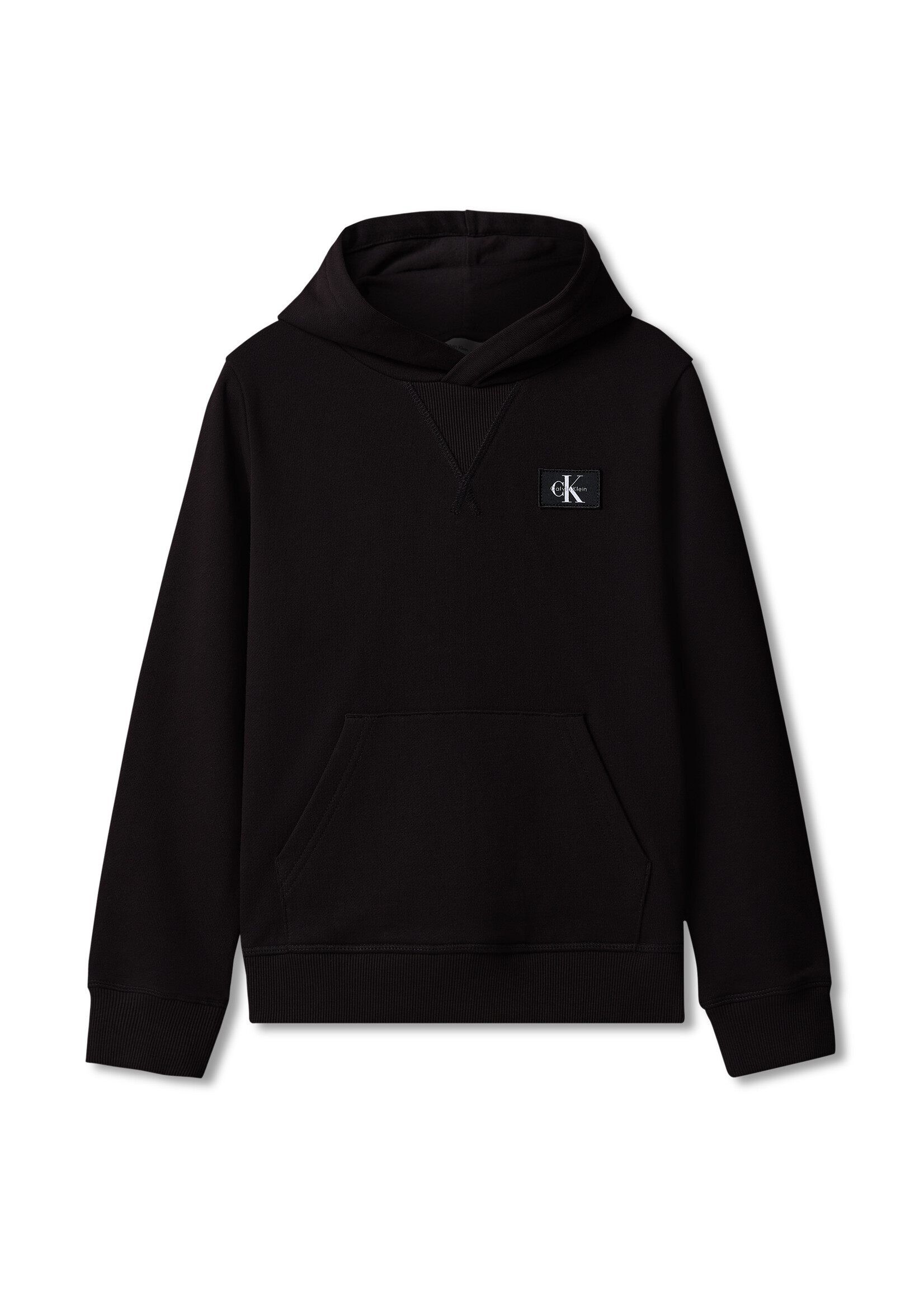 Calvin Klein Hoodie LVCKTJB39BBEH - MONOLOGO BADGE HOODIE - zwart'