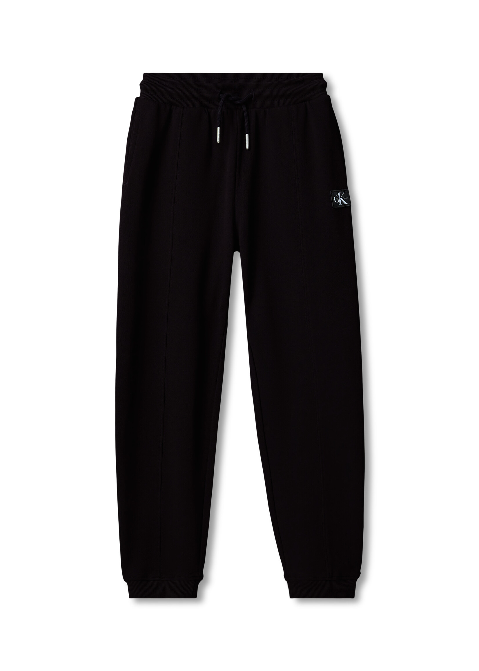 Calvin Klein Joggingbroek LVCKTJC42BBEH - MONOLOGO BADGE SWEATPANT - zwart