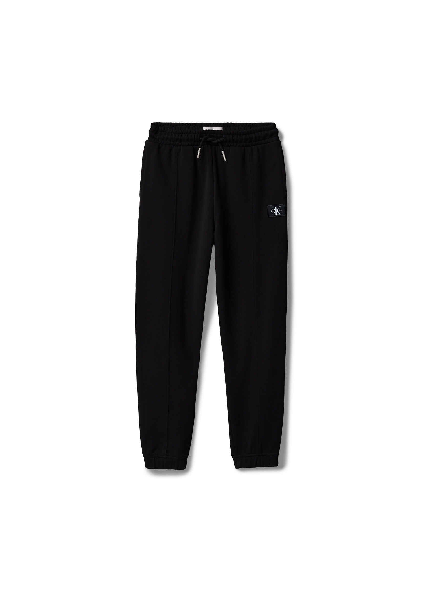 Calvin Klein Joggingbroek LVCKTJC42BBEH - MONOLOGO BADGE SWEATPANT - zwart