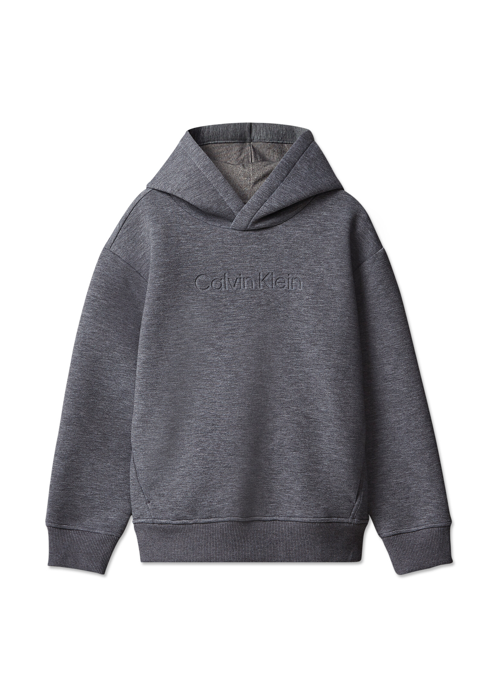 Calvin Klein Hoodie LVCKFJB33BP7D - CK SCUBA HOODIE - grijs
