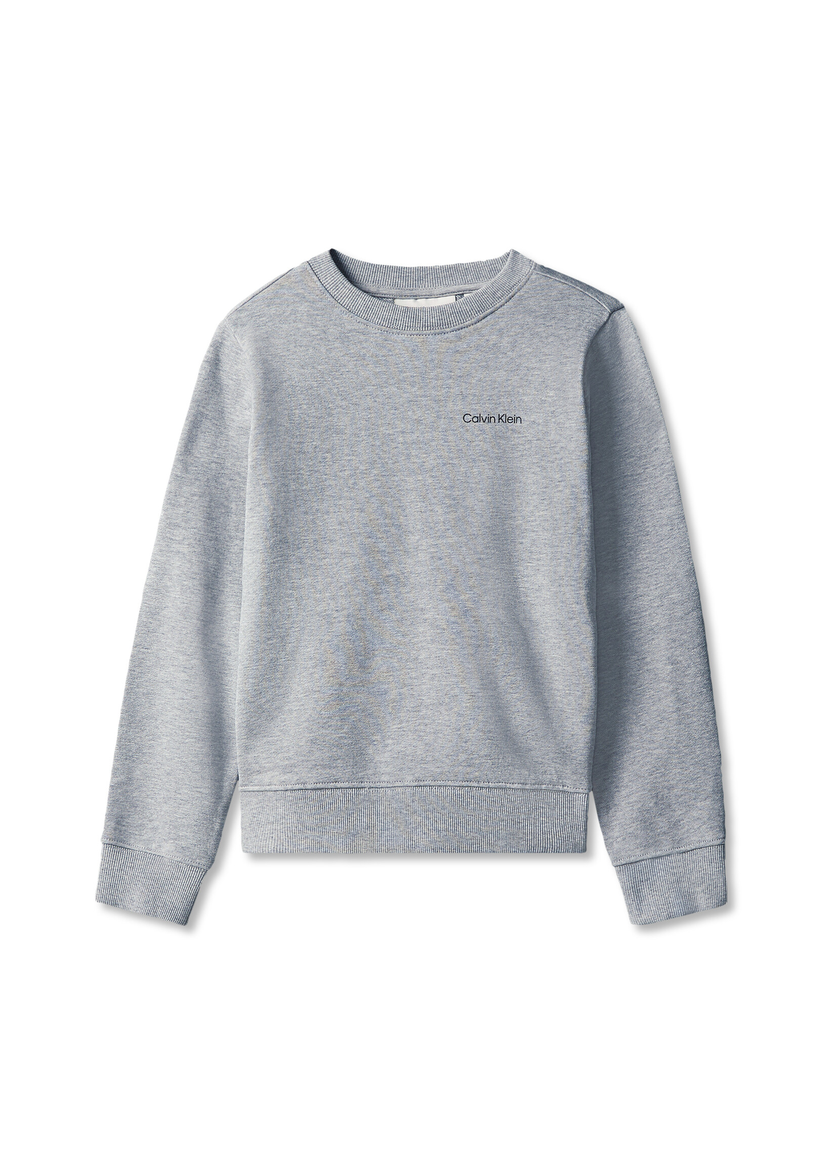 Calvin Klein Sweater LVCKTJB10UP9V - SMALL CHEST INST. LOGO REG CN - lichtgrijs