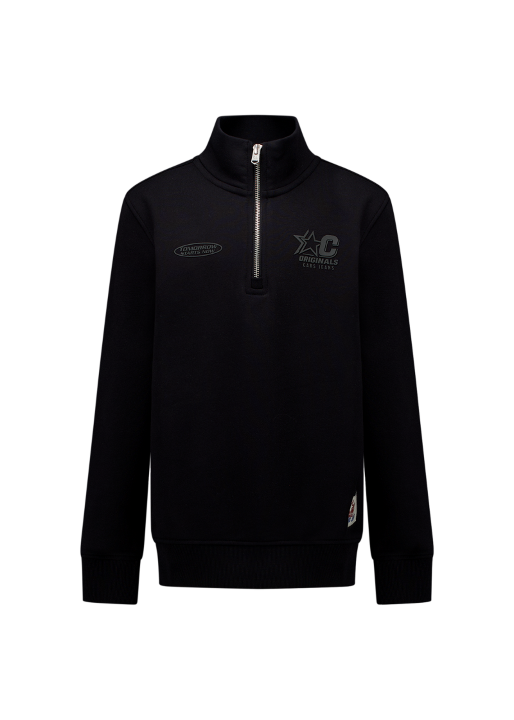 Cars Zip Sweater Yezki - Zwart