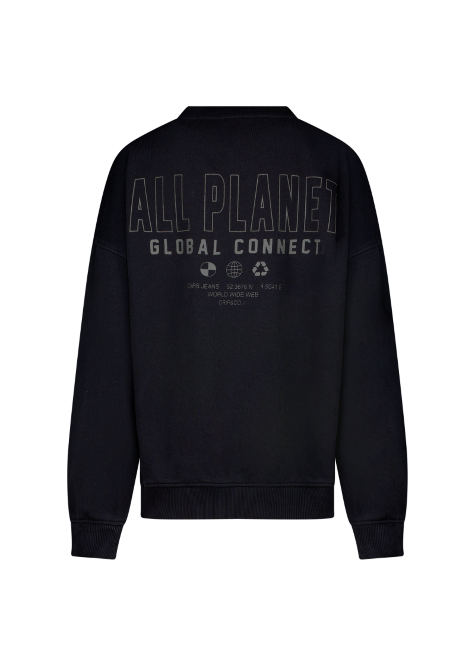 Cars Sweater Rusho - Zwart