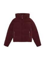 Indian blue jeans Jacket Hood     971075 - bordeaux