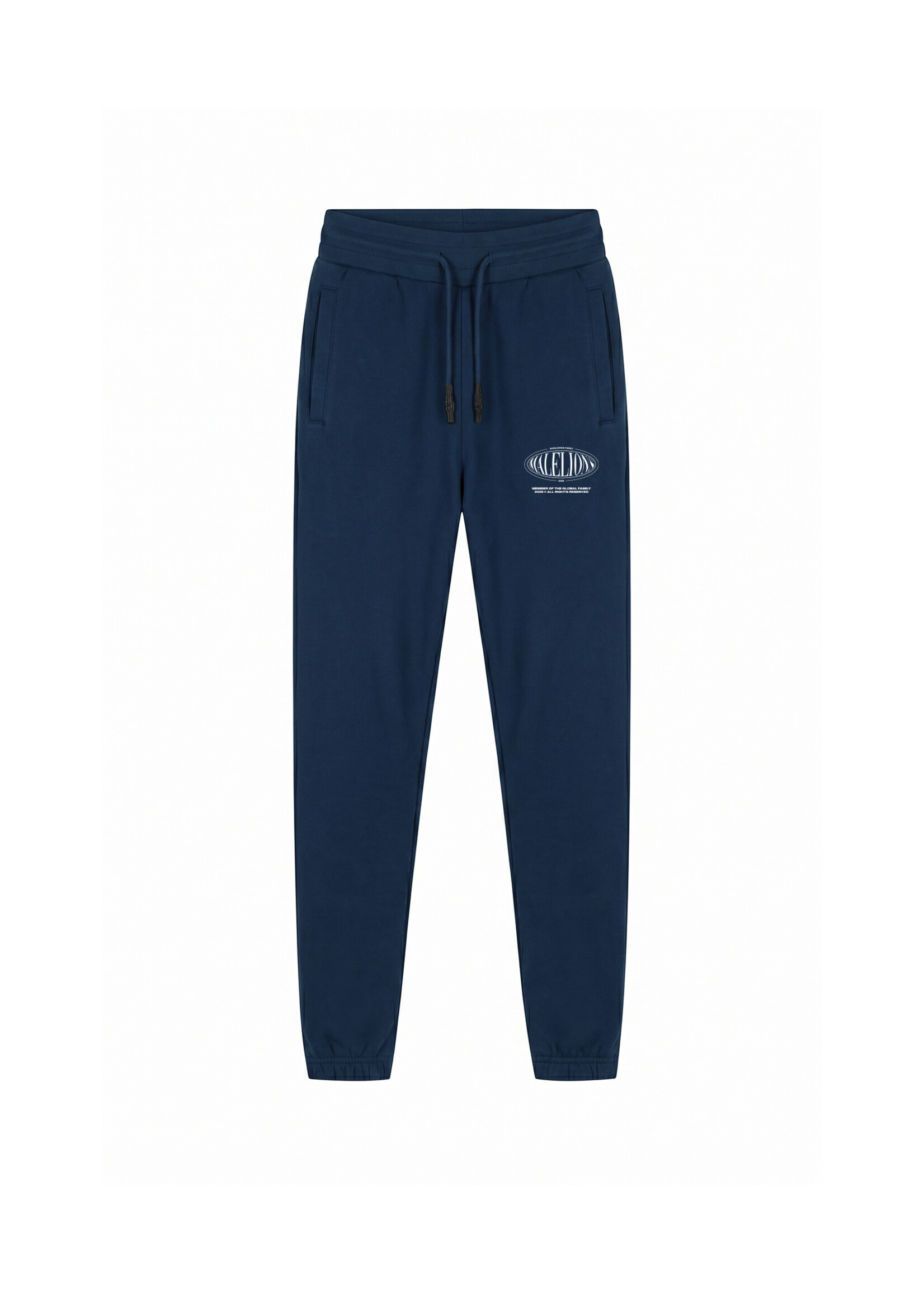 Malelions Joggingbroek  Lifestyle Sweatpants (MJA50026011) - donkerblauw