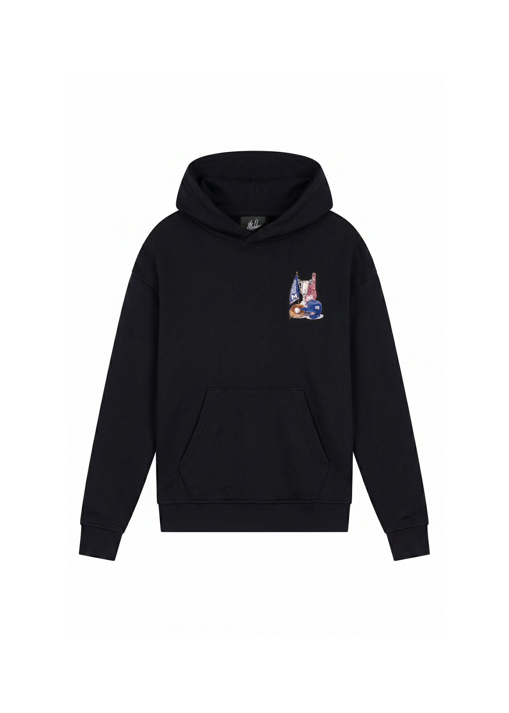 Malelions Hoodie Relaxed Champions Hoodie (MJA50026017) - zwart