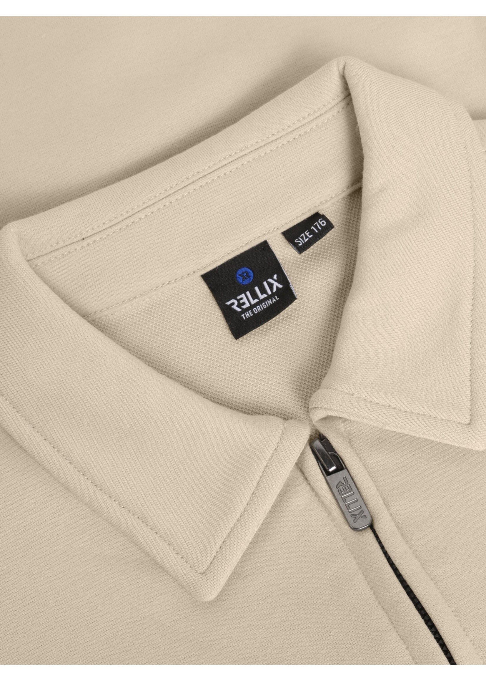 Rellix  Sweat Jacket Rellix Badge 940541 - zand