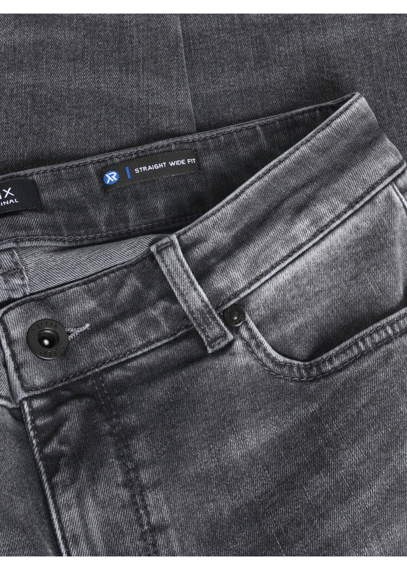 Rellix Straight Wide Fit Jeans 940492 - grijs denim