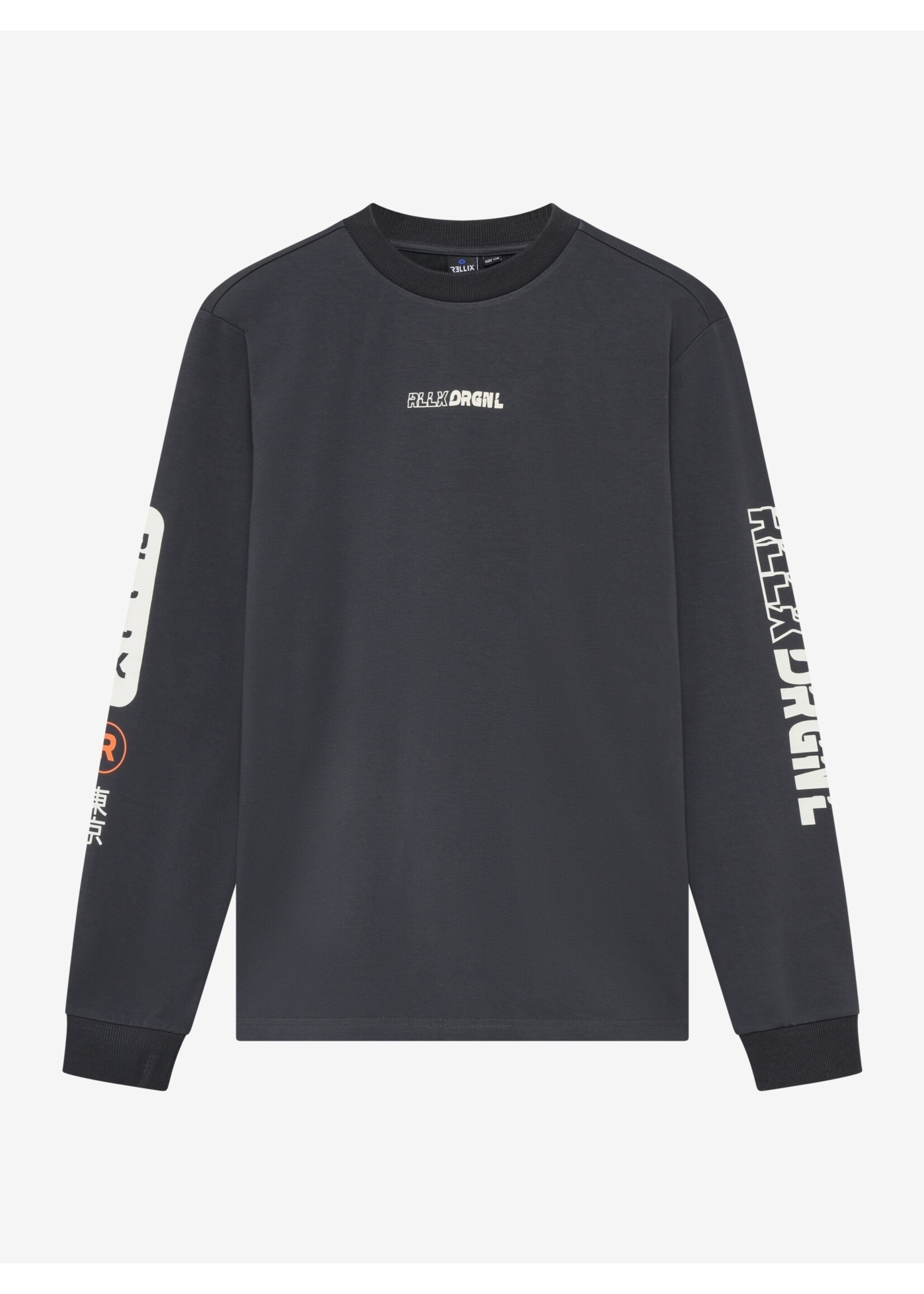 Rellix T-Shirt LS Rellix 940535 - grijs