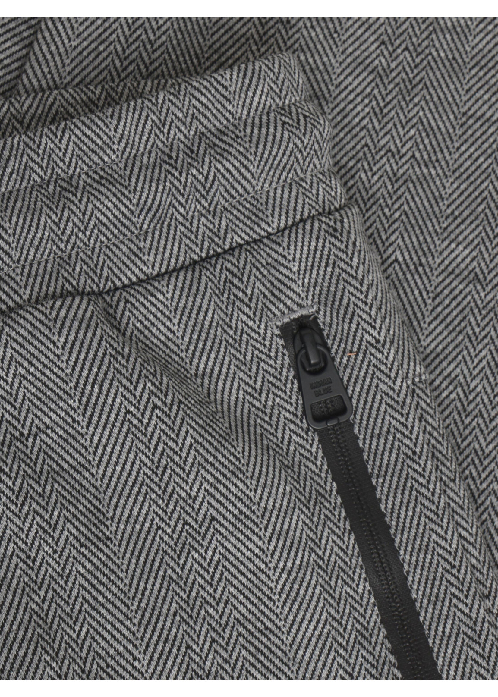 Indian blue jeans  Jogpant Check Zip Pocket  960791 - grijs