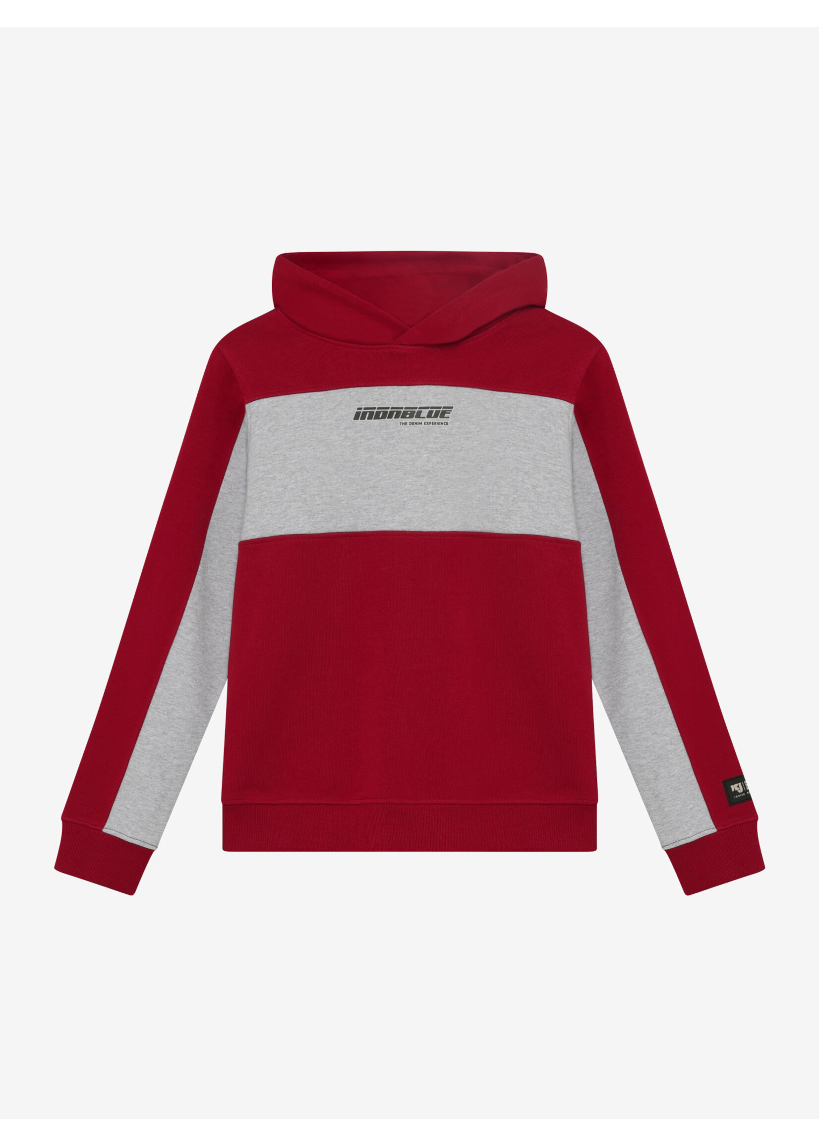 Indian blue jeans  Hoodie Cut and Sew  960843 - soft bordeaux'