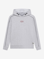Indian blue jeans Hoodie Chest and Backprint 960842 - grijs melange