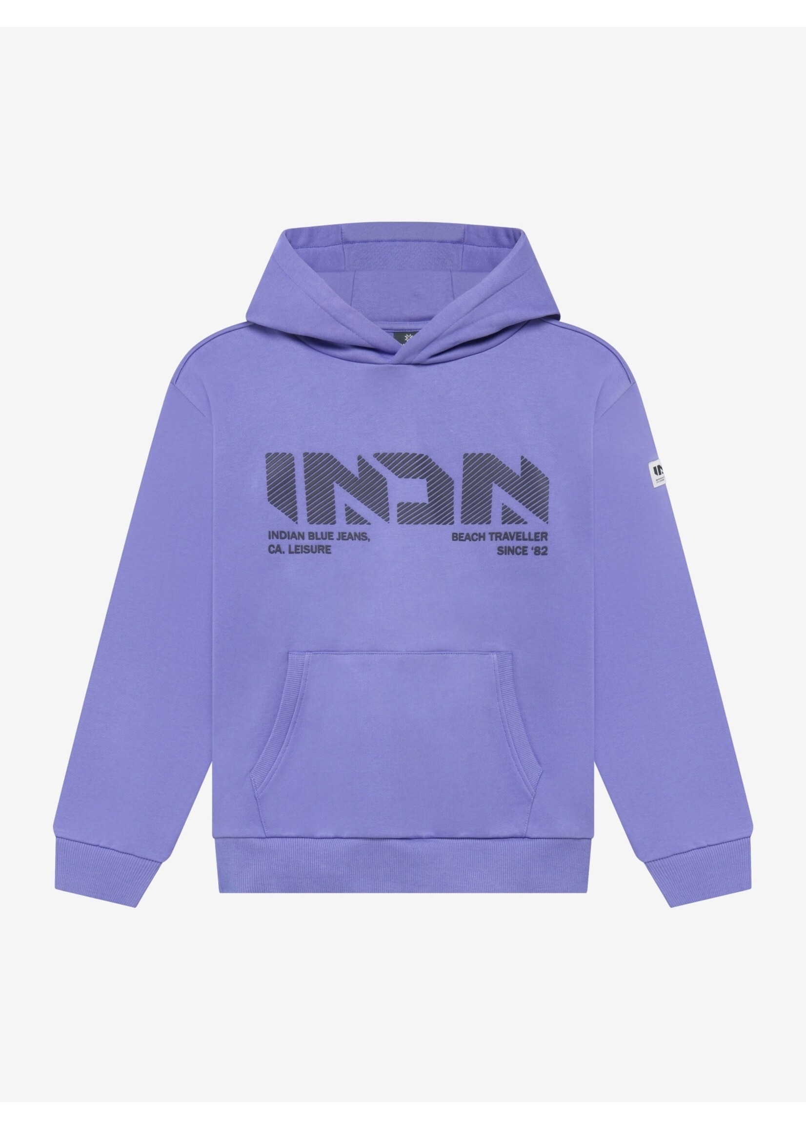 Indian blue jeans Hoodie  Loose Fit 960767 INDN - paars