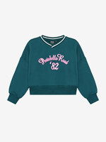 Indian blue jeans Sweater Cropped  970962 - groen