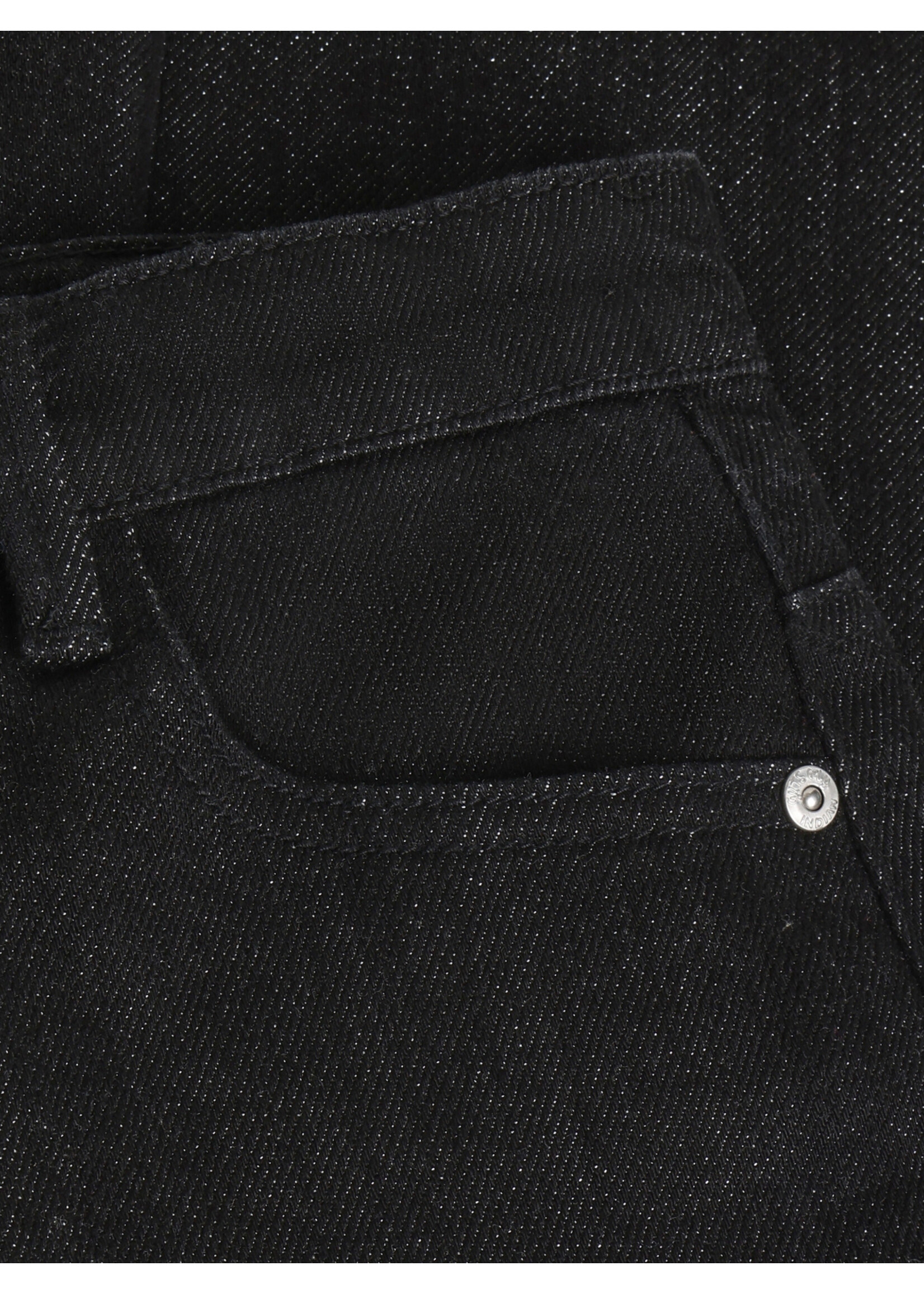 Indian blue jeans Jeans  Extra Wide Fit Glitter 970910 - zwart denim