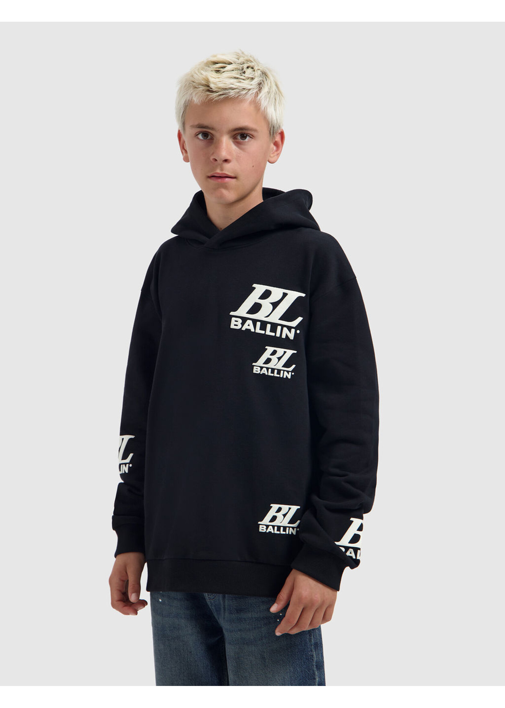 Ballin Hoodie Multi-Monogram  (26037343) - zwart