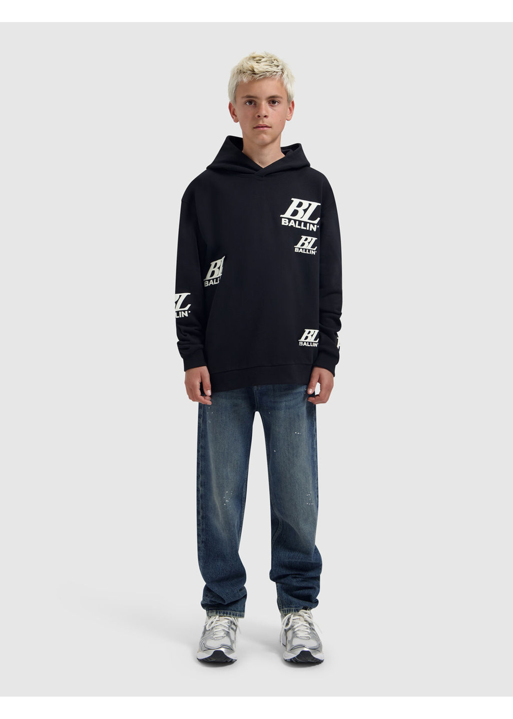 Ballin Hoodie Multi-Monogram  (26037343) - zwart
