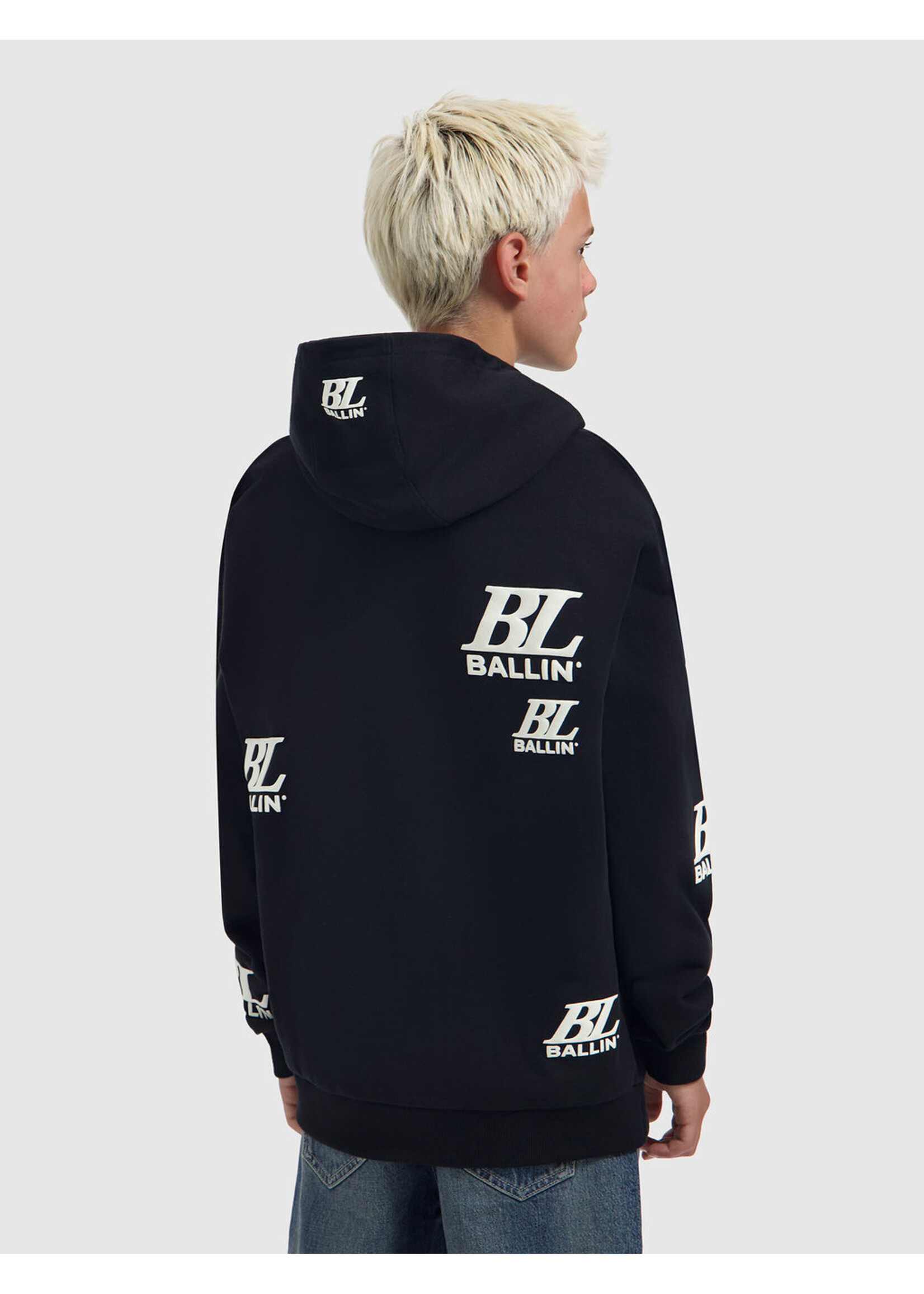 Ballin Hoodie Multi-Monogram  (26037343) - zwart
