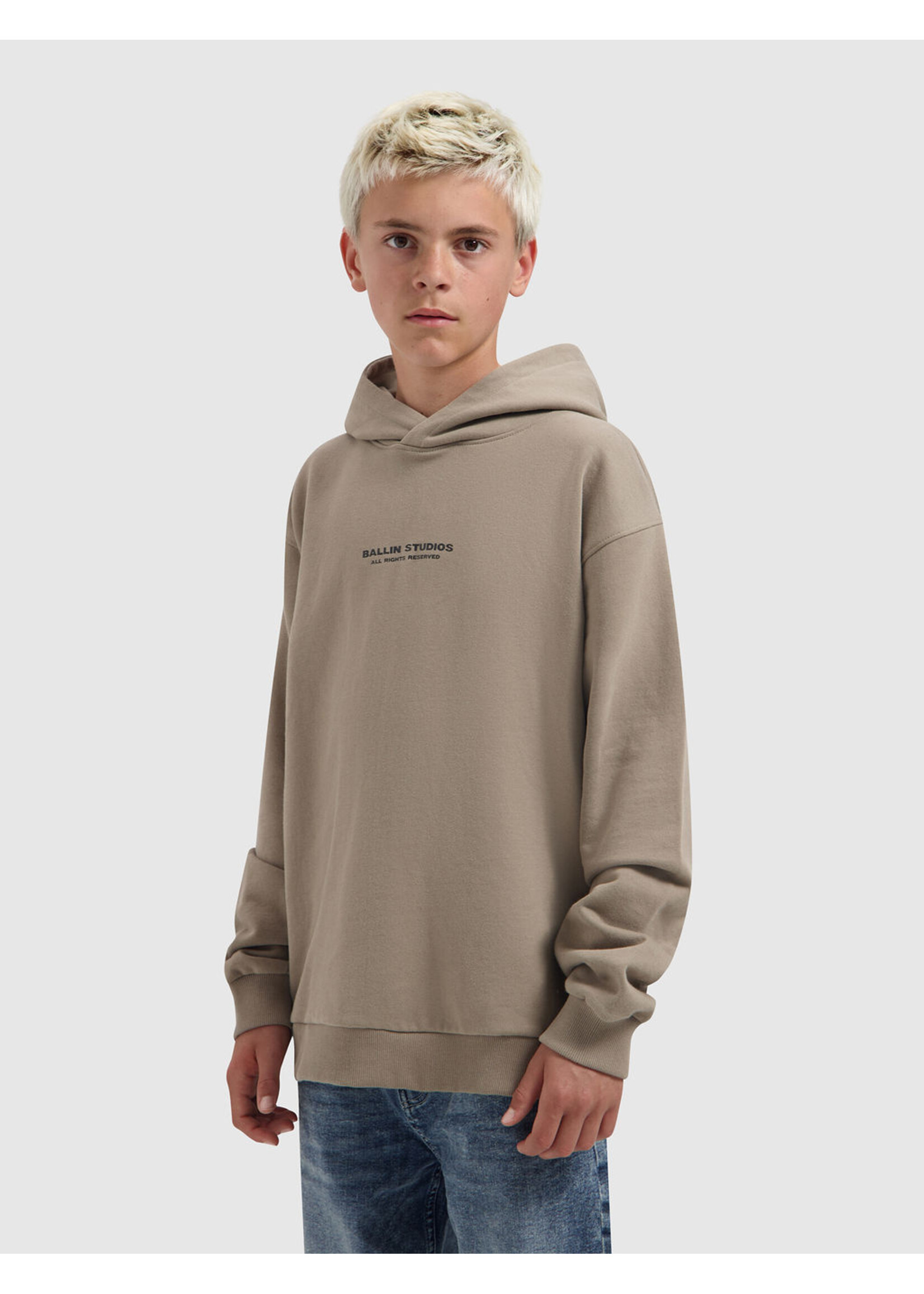 Ballin Hoodie  B-ALL-IN  (26037342) - taupe