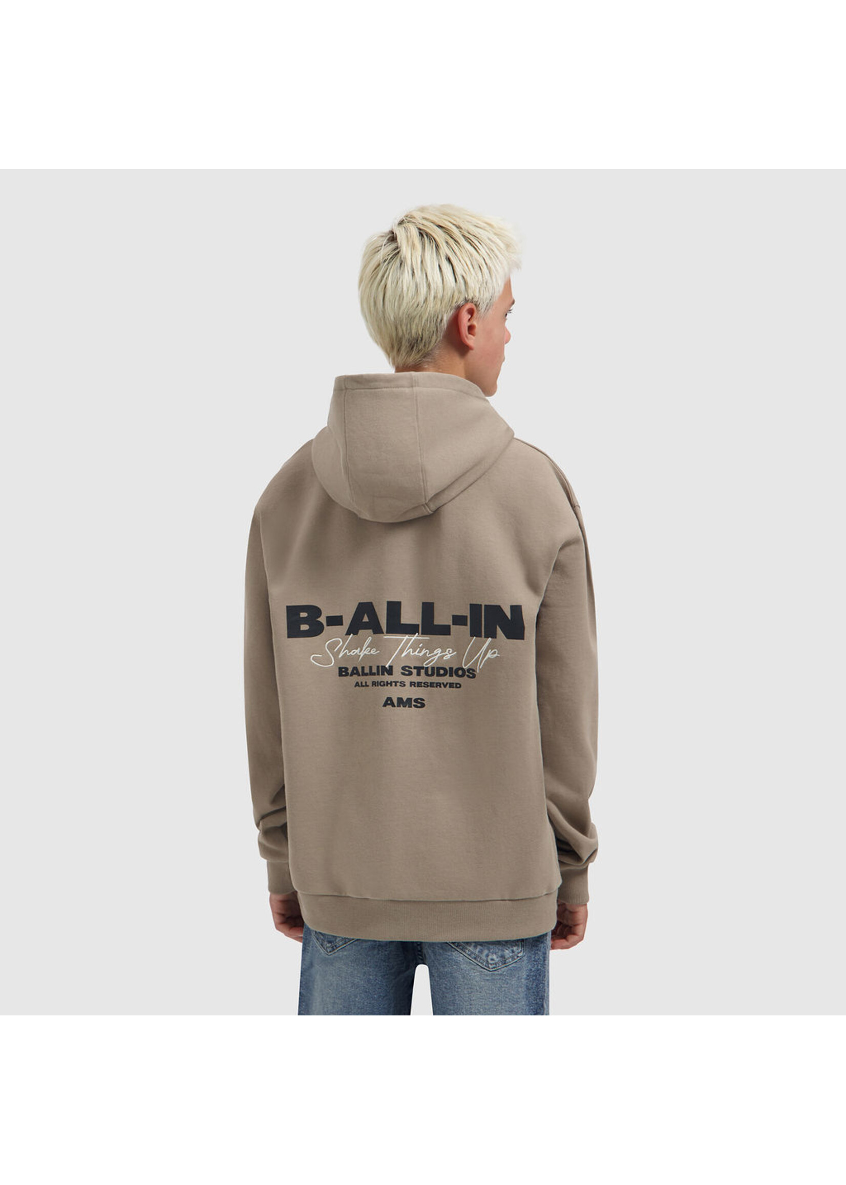 Ballin Hoodie  B-ALL-IN  (26037342) - taupe