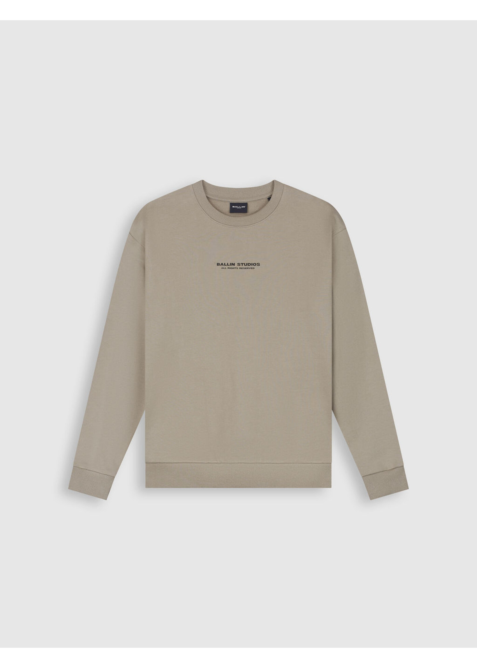 Ballin Sweater LP Crewneck (26037327) - taupe
