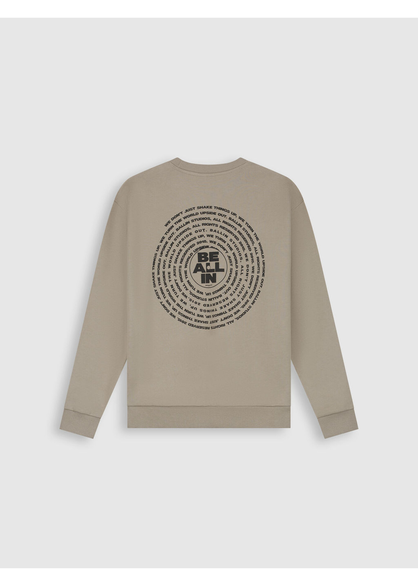 Ballin Sweater LP Crewneck (26037327) - taupe