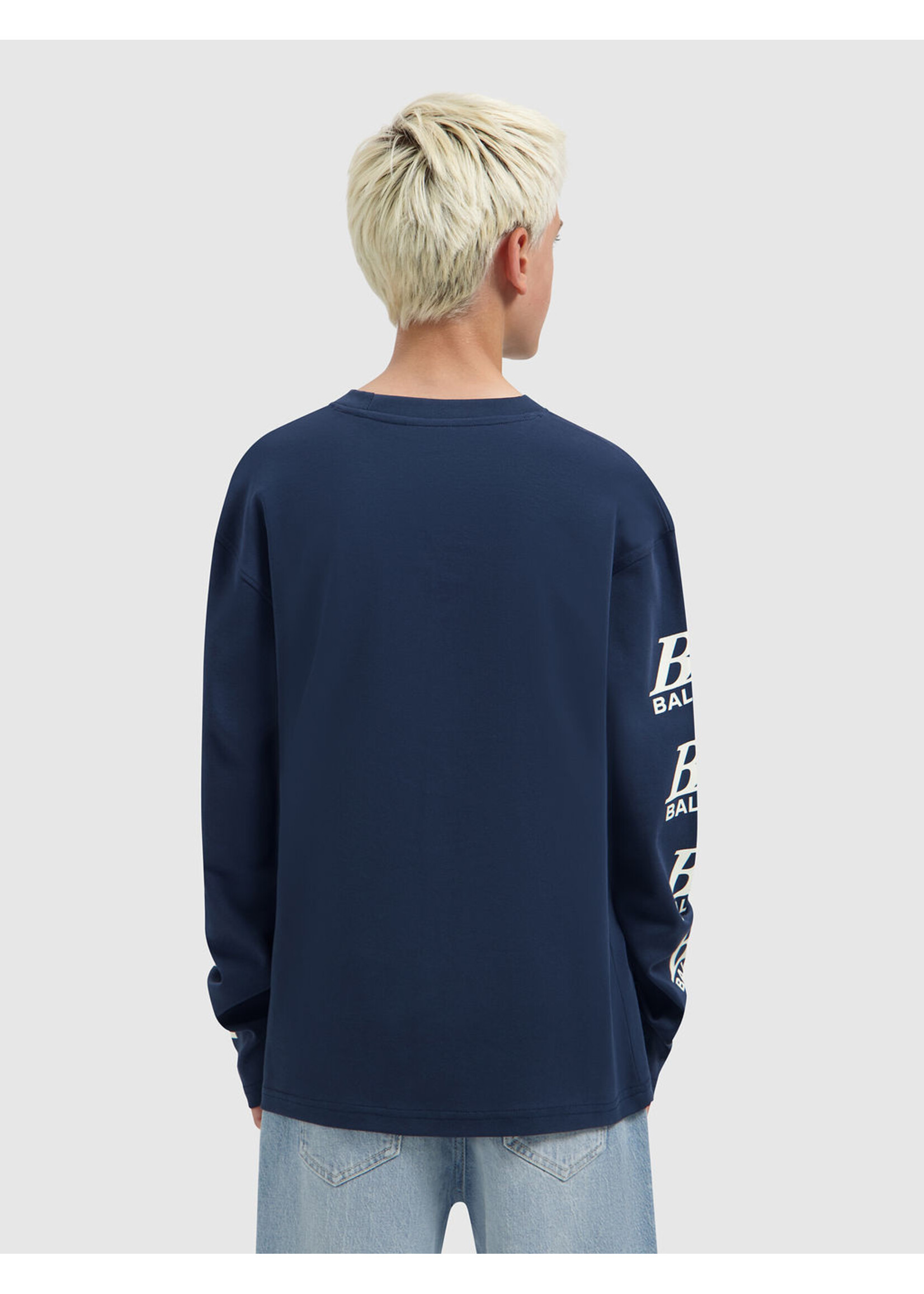 Ballin Longsleeve Junior Monogram  (26037122) - donkerblauw