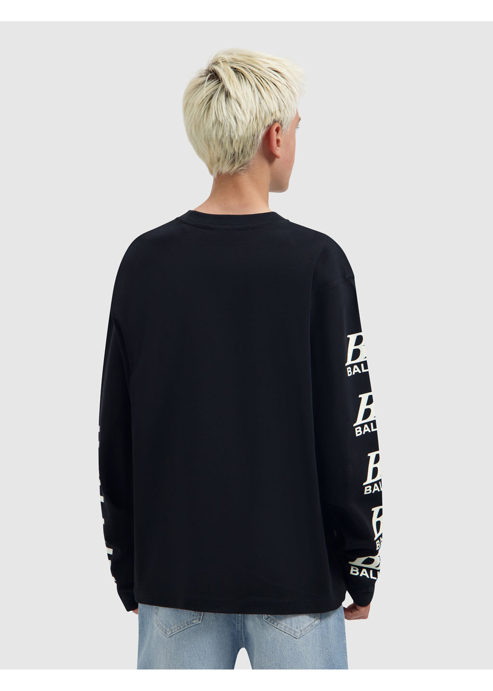 Ballin Lomgsleeve Junior Monogram  (26037122) - zwart