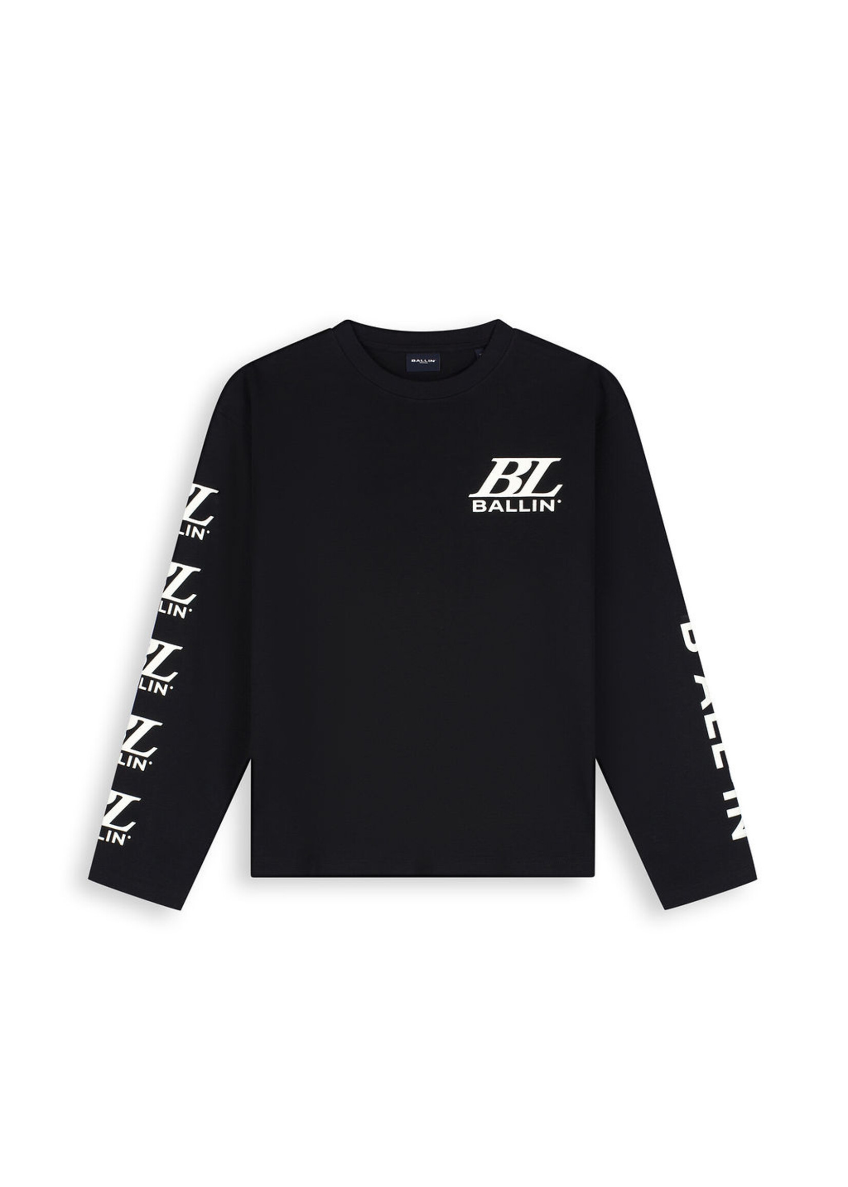 Ballin Lomgsleeve Junior Monogram  (26037122) - zwart