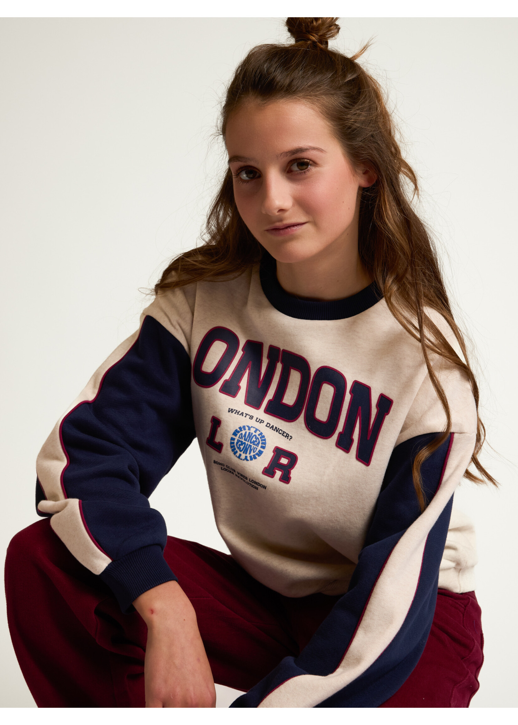 Looxs Sweater 5310 - ivoor melee