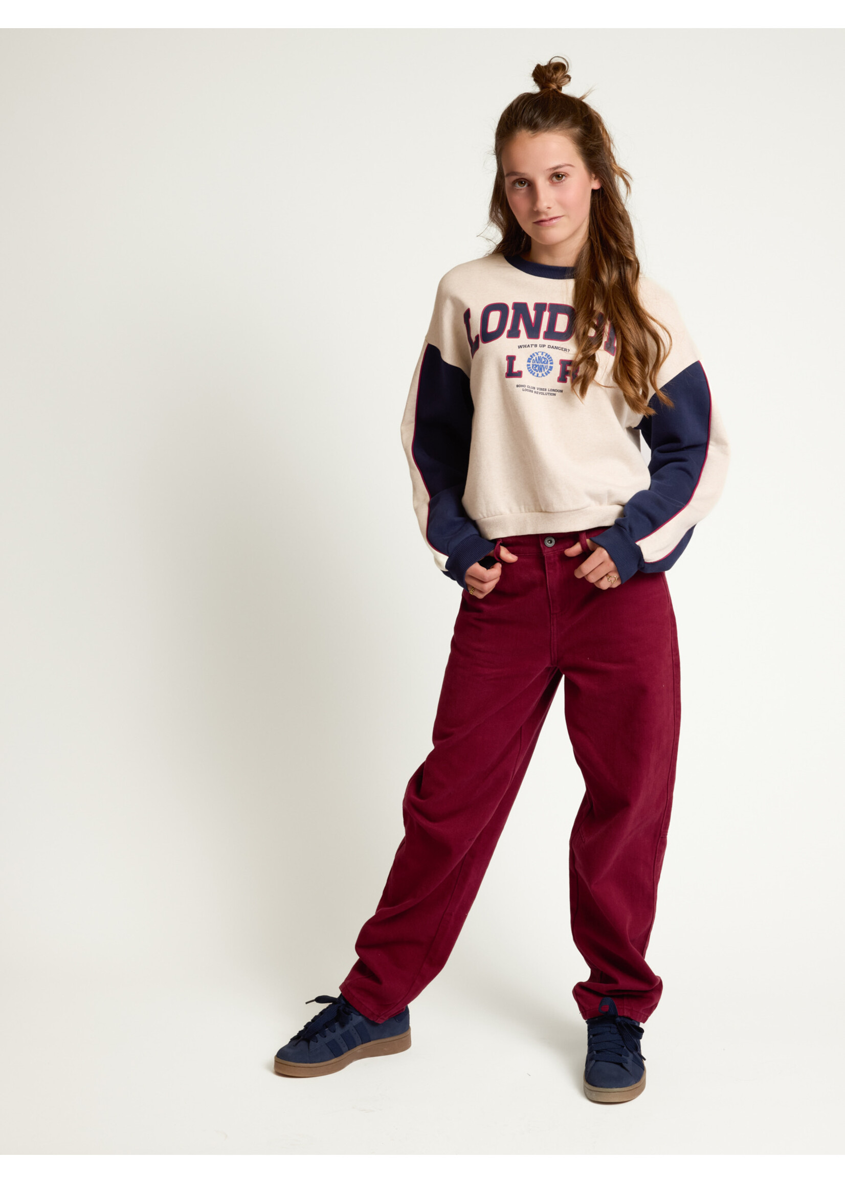 Looxs Sweater 5310 - ivoor melee